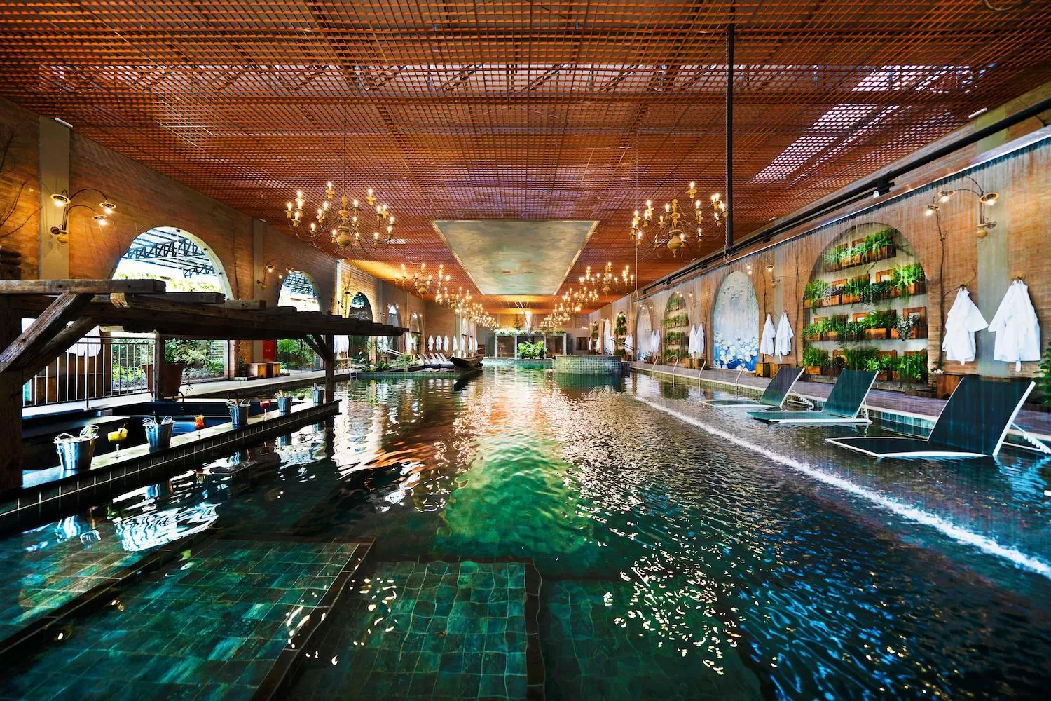 Pool view, Swimming Pool in Hotel Villa Lobos Spa Romantik