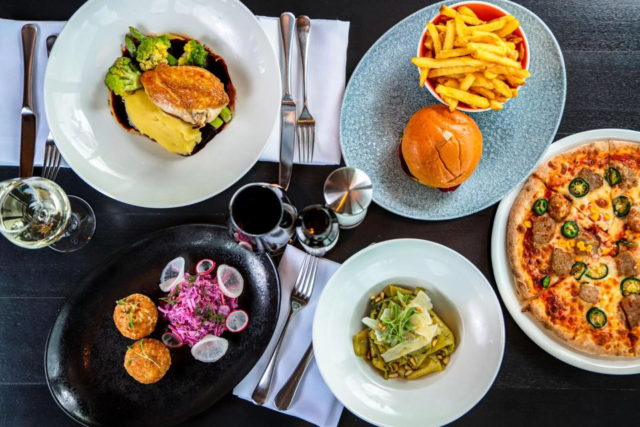 Food and drinks in The Devlin Dublin