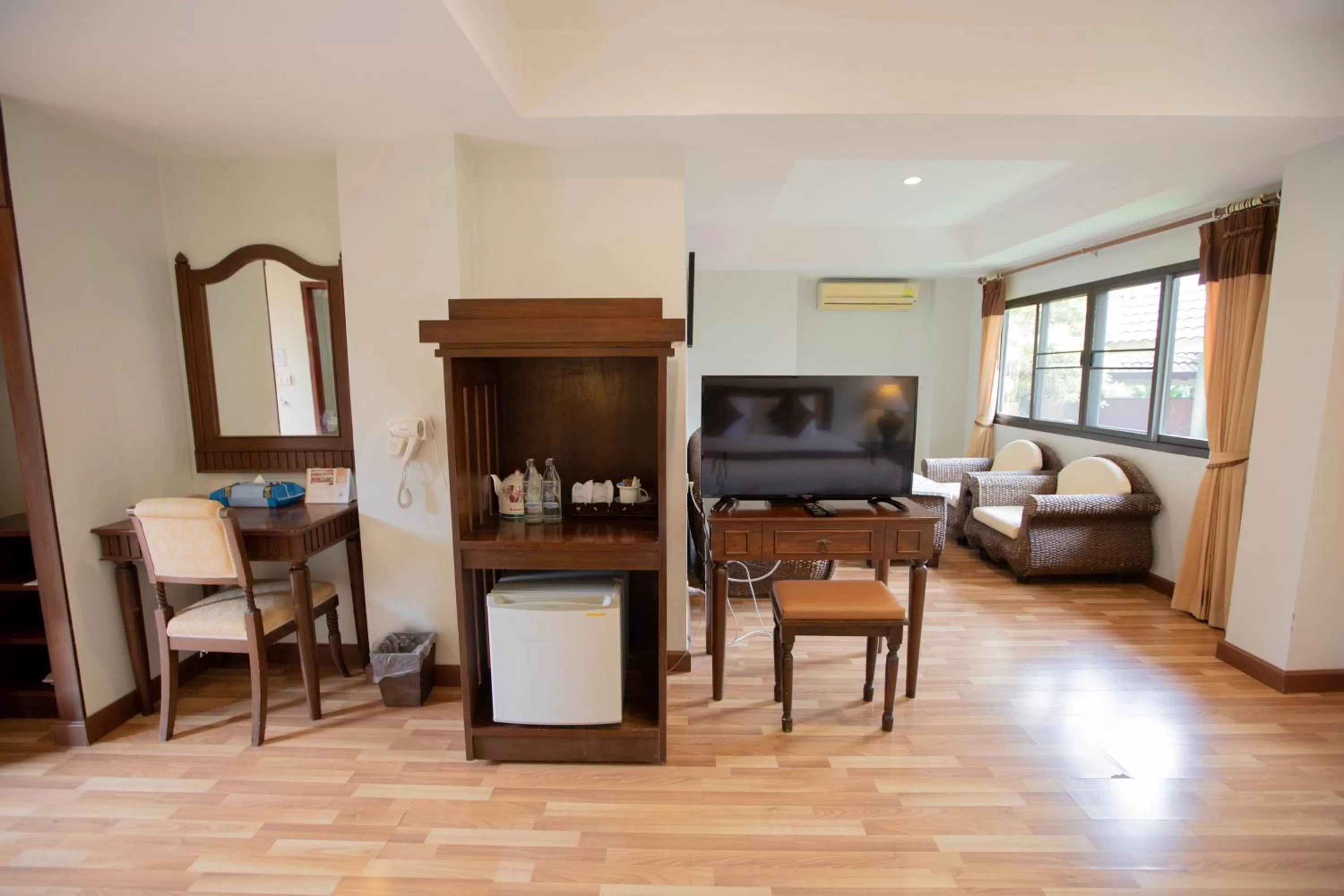 Bedroom in Luckswan Resort Chiang Rai - SHA Extra Plus