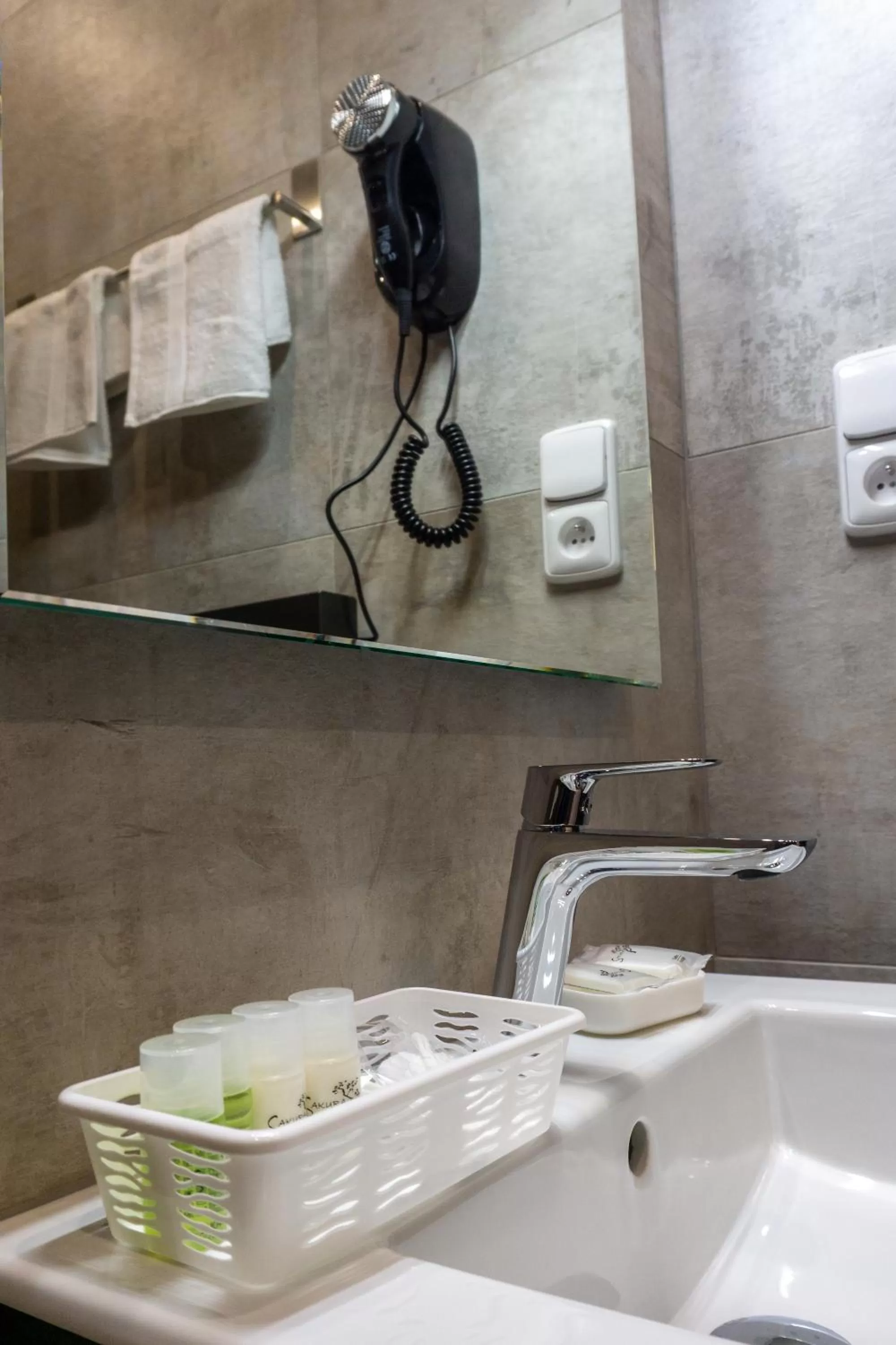 Bathroom in Pension Berlin