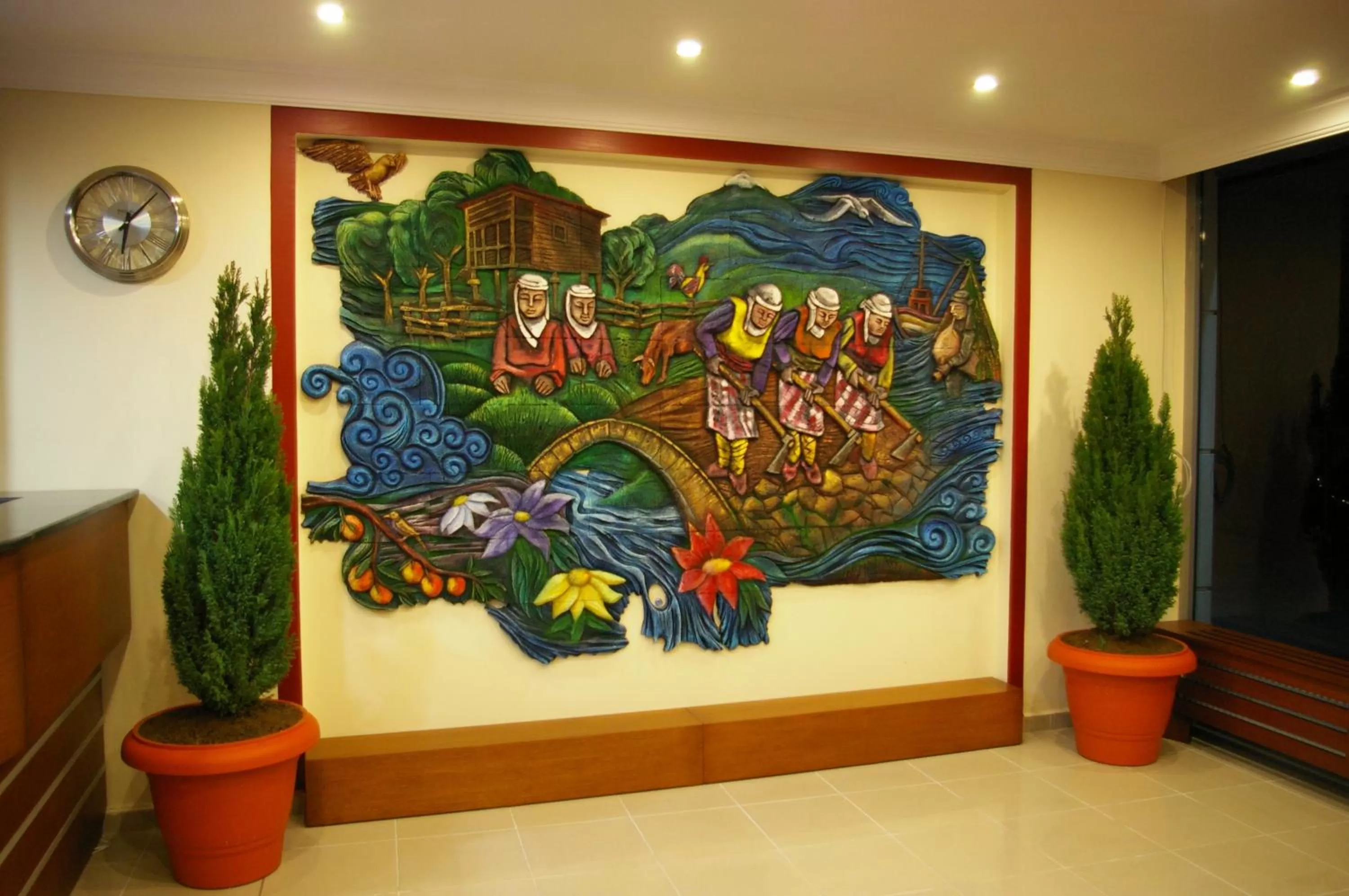 Facade/entrance in Hopa Heyamo Hotel