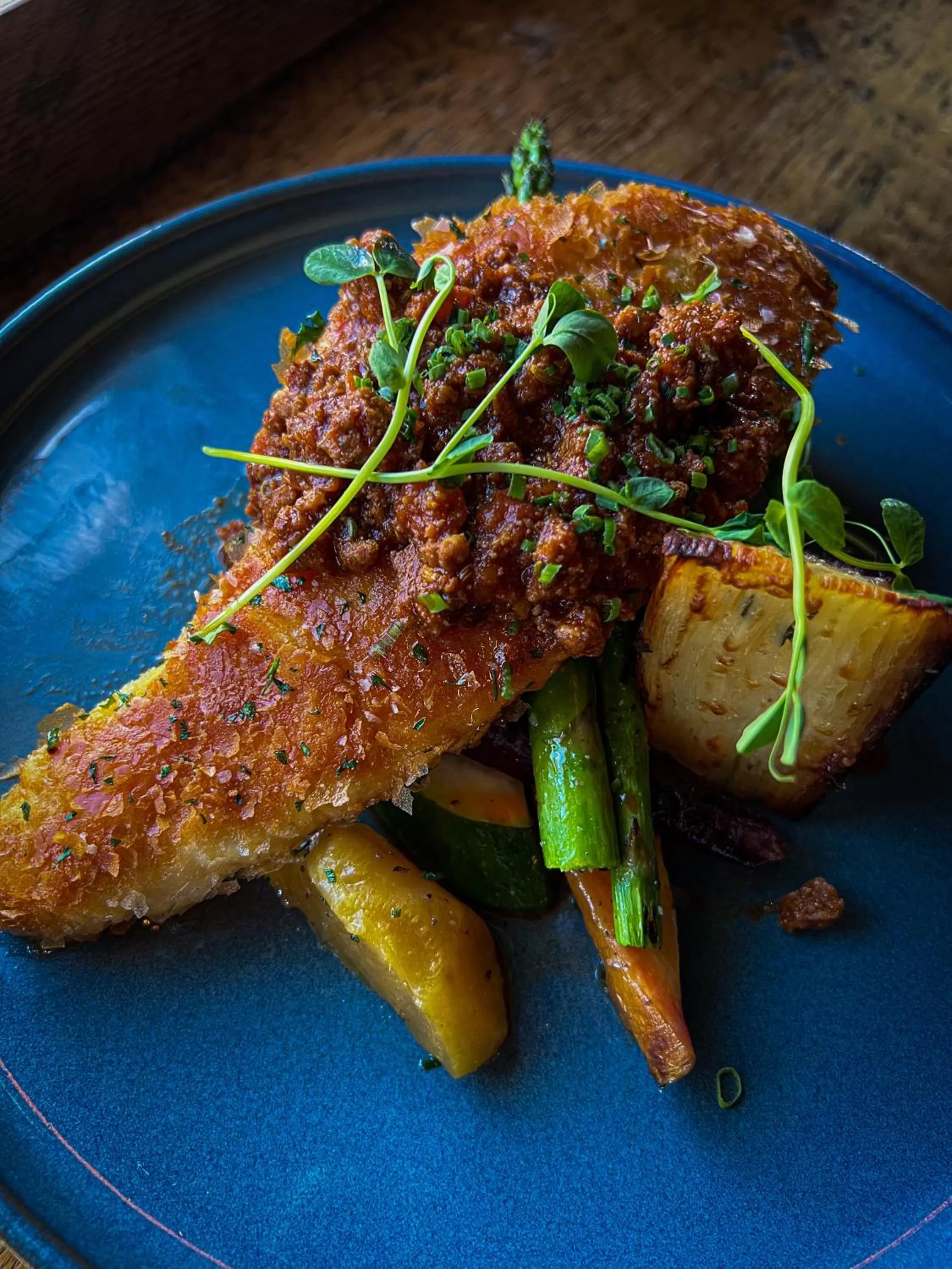 Food close-up in Slaymaker & Nichols Gastro House & Inn
