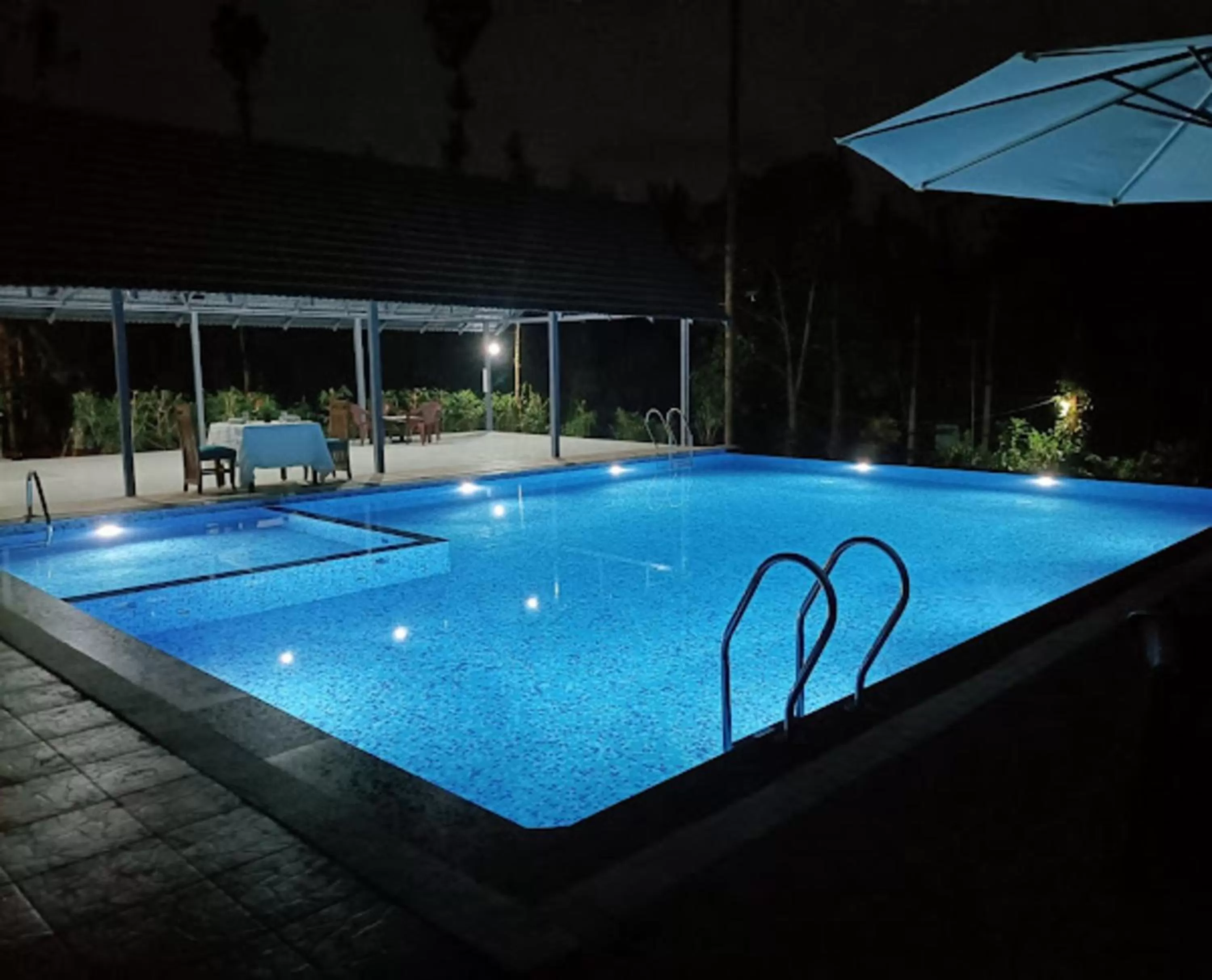 Swimming Pool in The Spectrum Resort, Chikmagalur