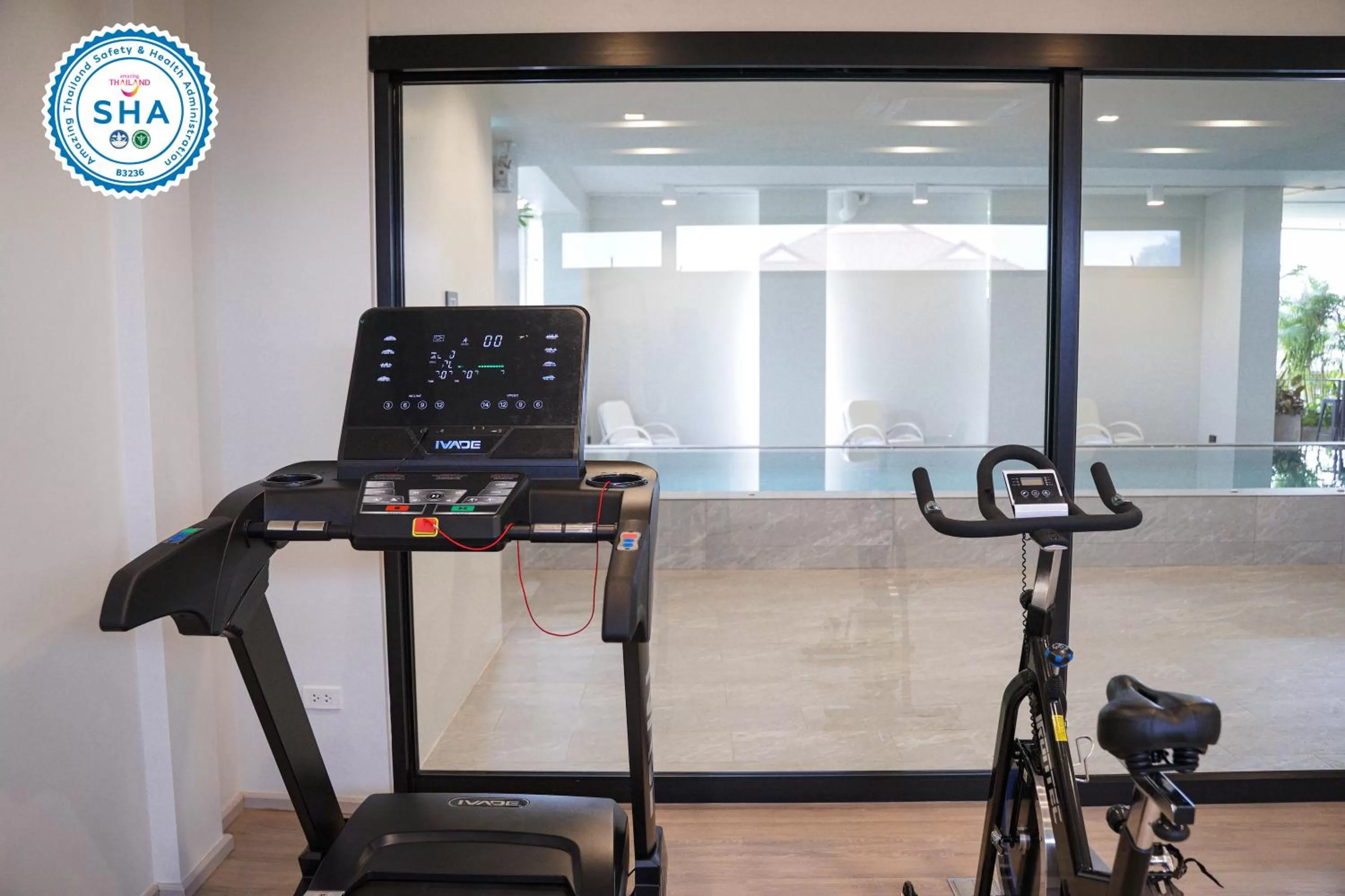 Fitness centre/facilities in The Rise Suites Hotel, Chiang Mai - SHA Extra Plus