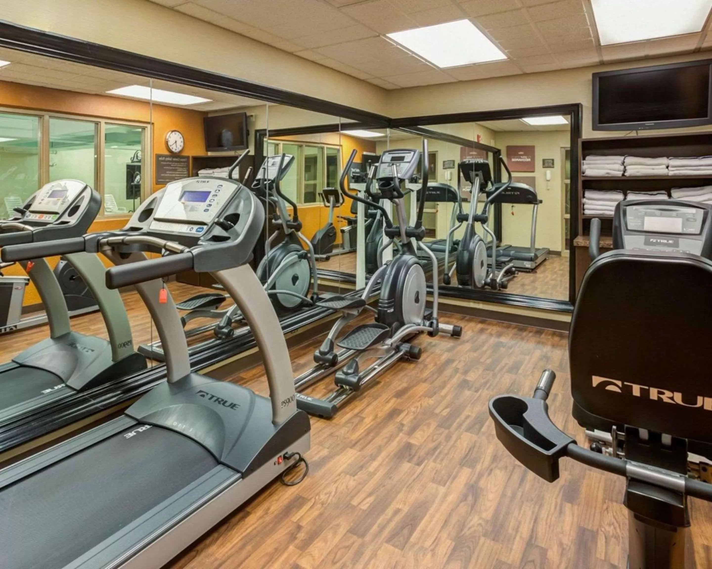 Fitness centre/facilities in Charlotte Suites by IHG