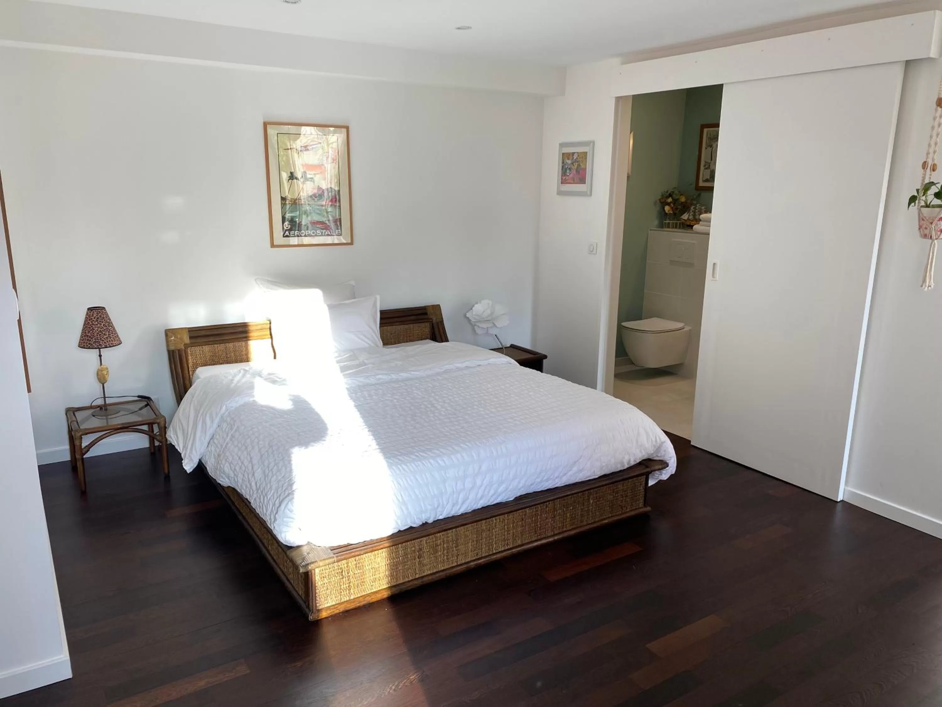 Bedroom, Bed in Les Cabanons