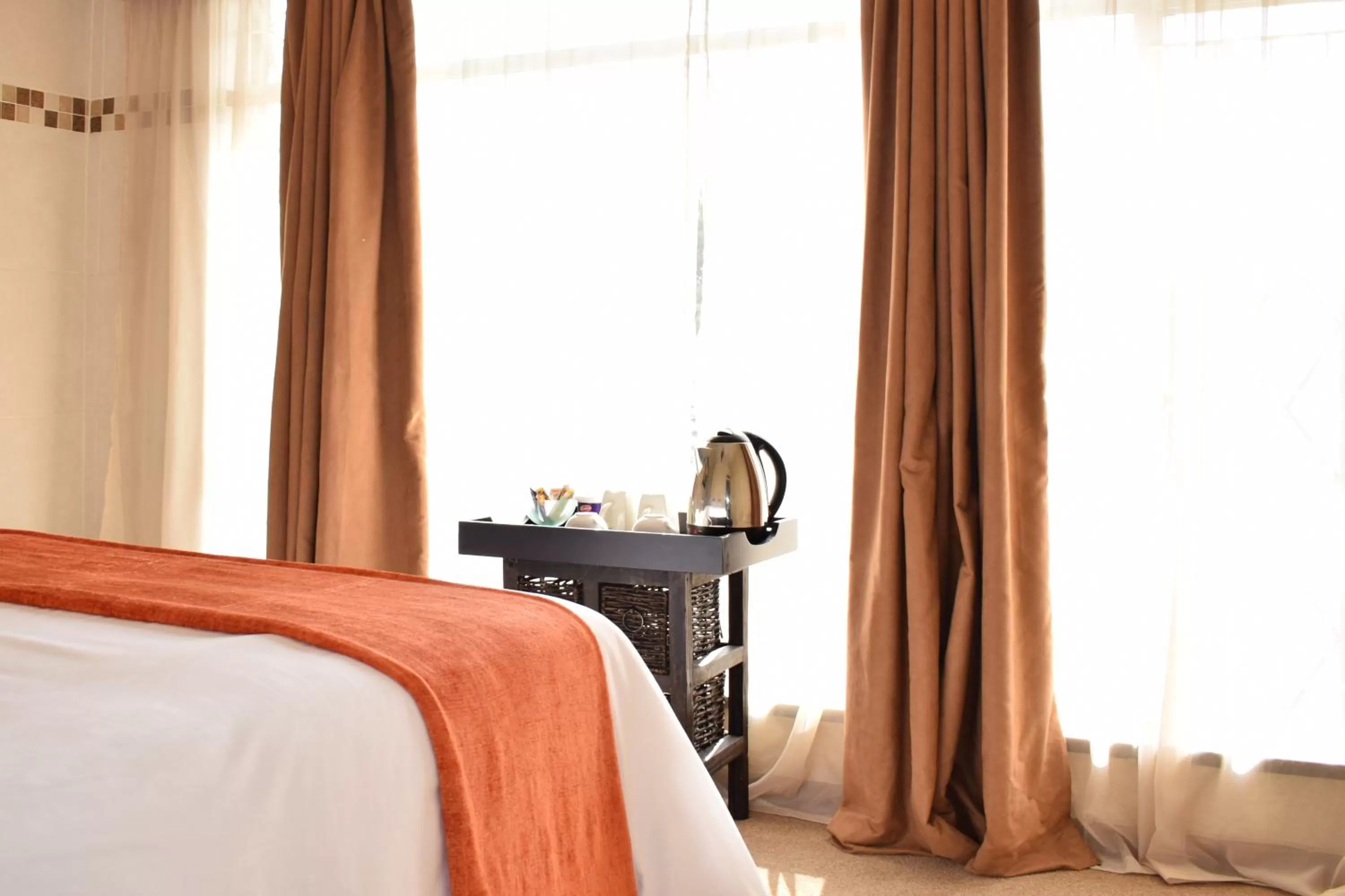 Bed in Moye Guest House