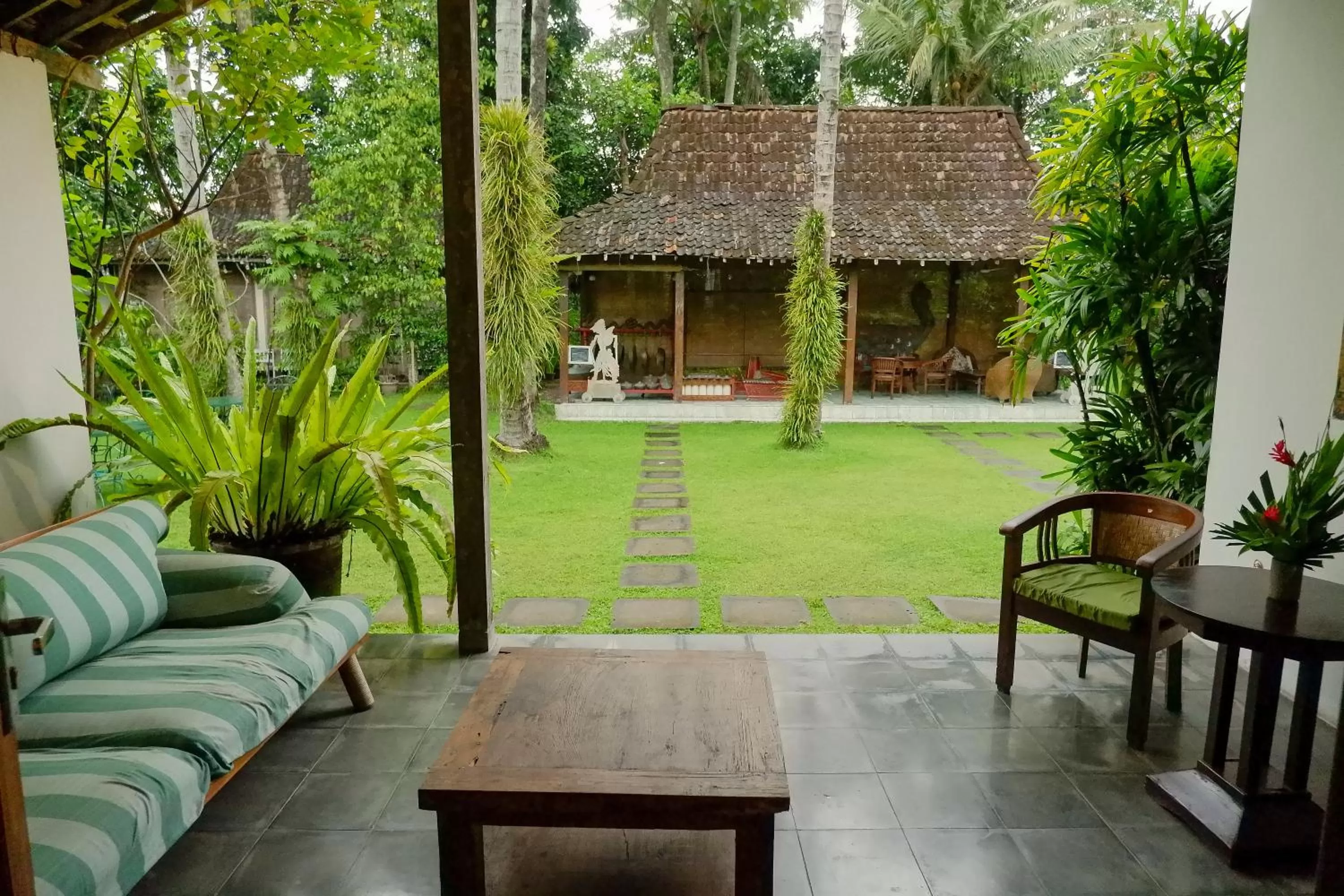 Balcony/Terrace in D'omah Yogya Hotel