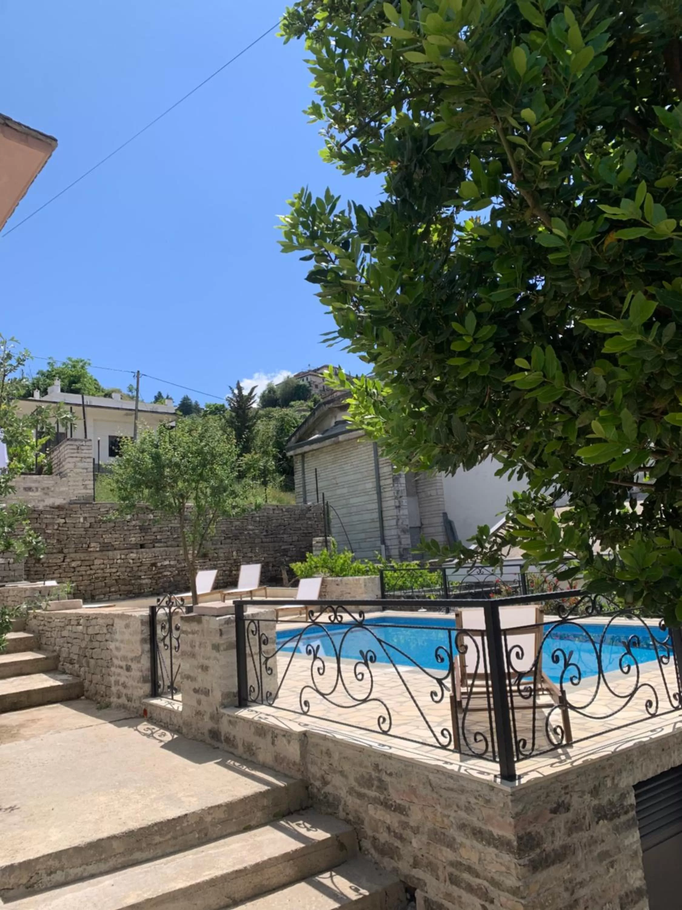 Swimming Pool in Hotel Gjirokastra