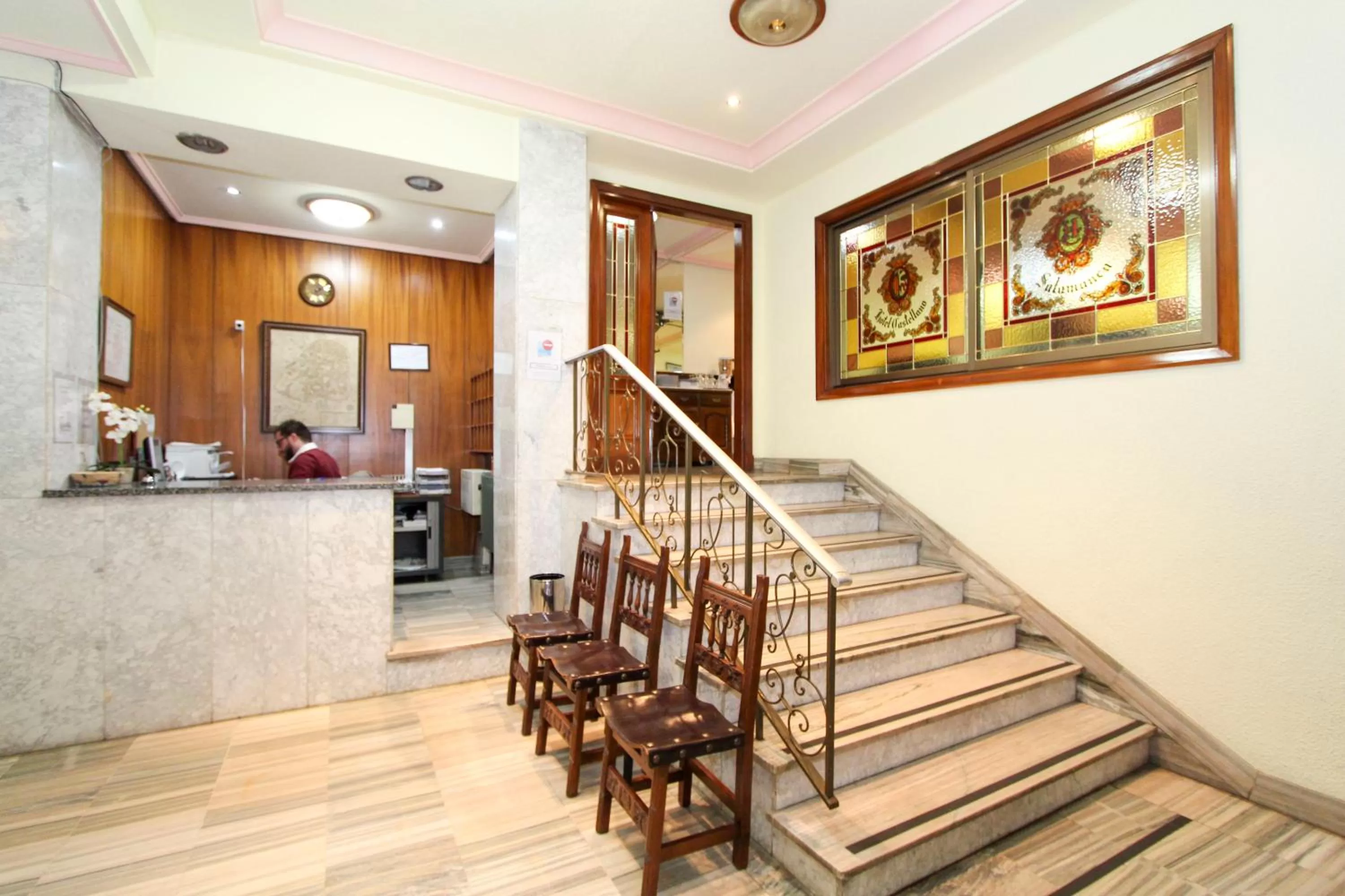 Lobby or reception in Hotel Castellano Centro