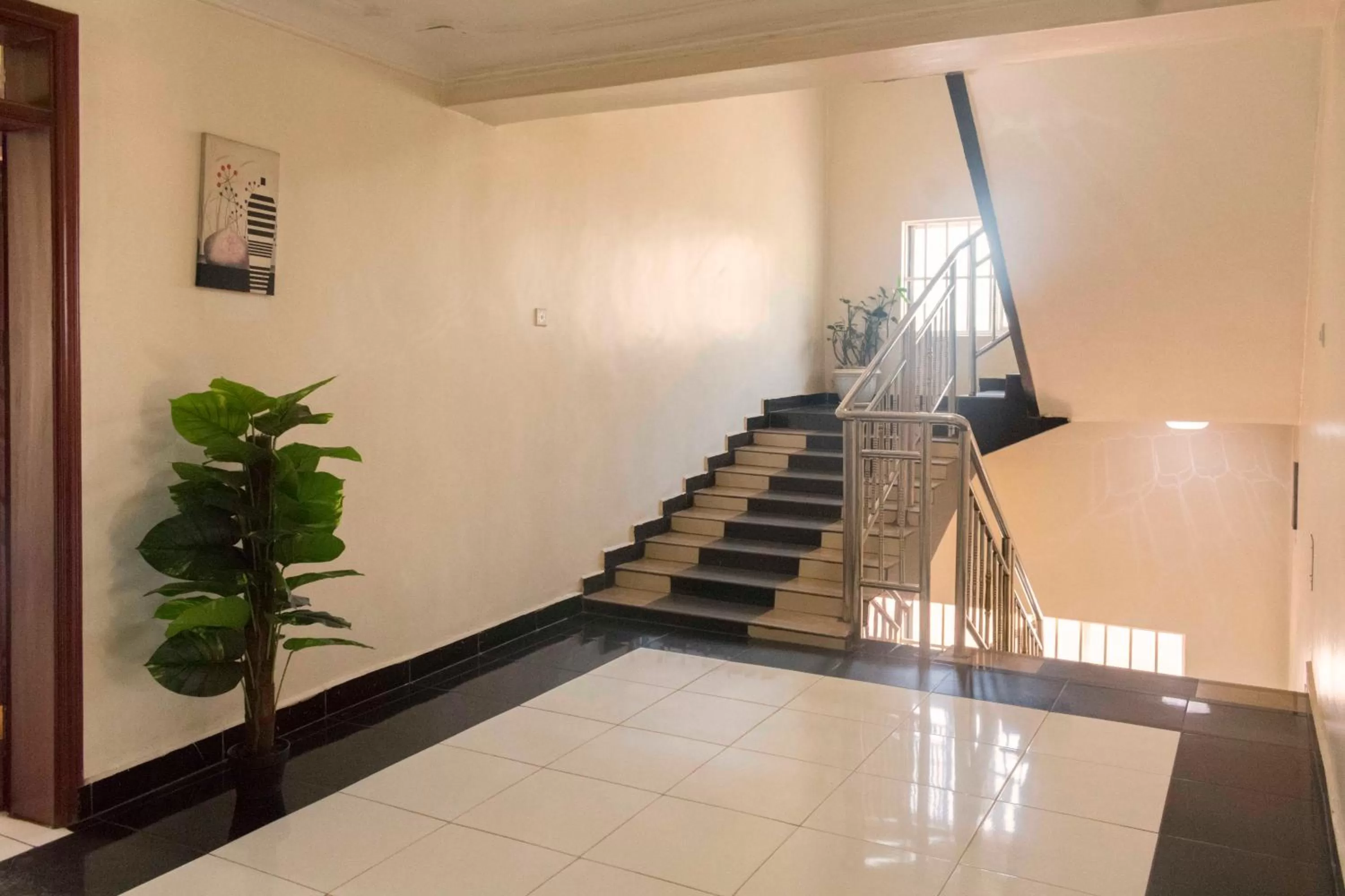 Facade/entrance in Sunrise Hotel Kampala