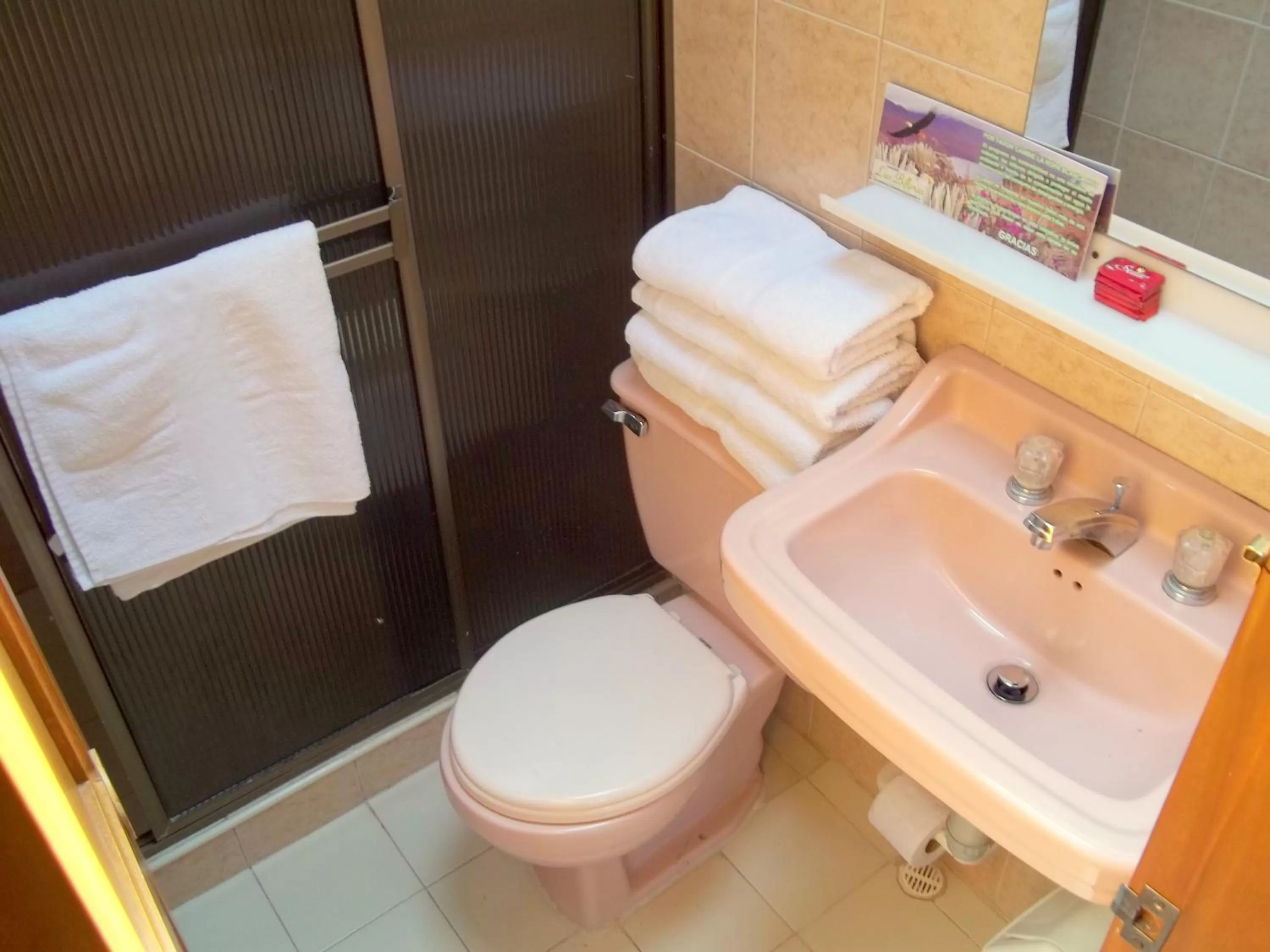 Bathroom in Cabañas Las Bifloras