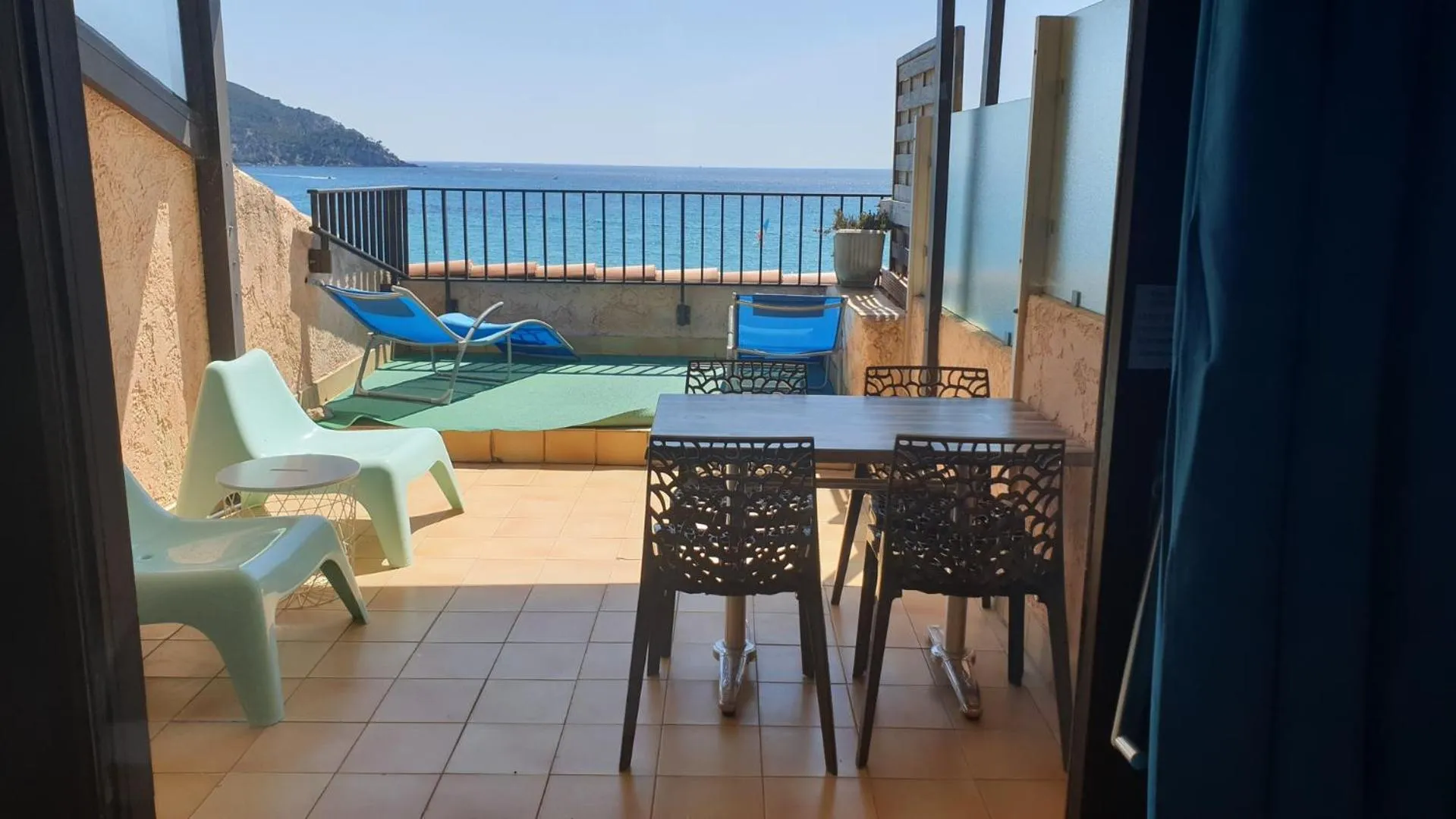 Balcony/Terrace in Hotel Chanteplage