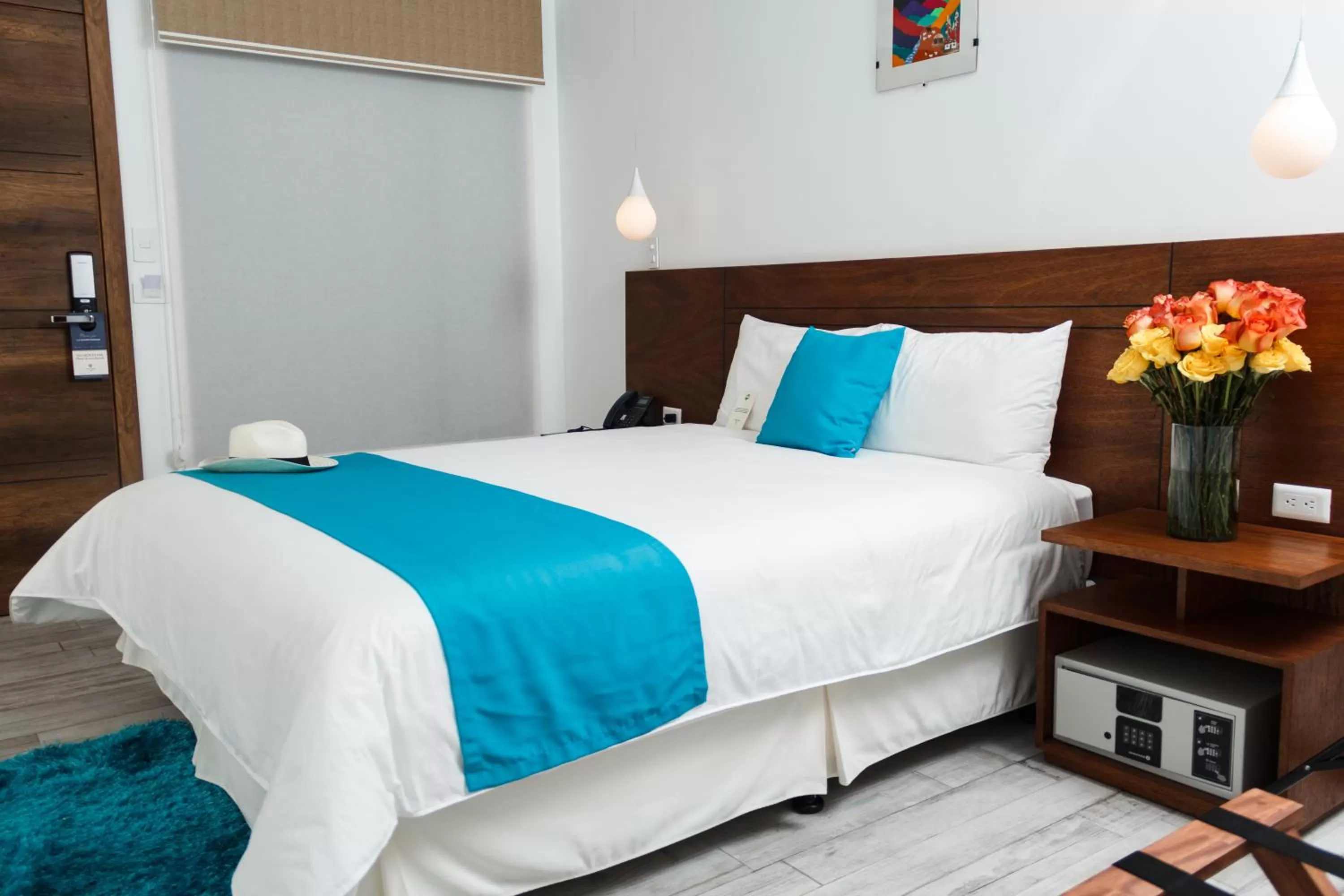 Photo of the whole room, Bed in REEC Latacunga by Oro Verde Hotels