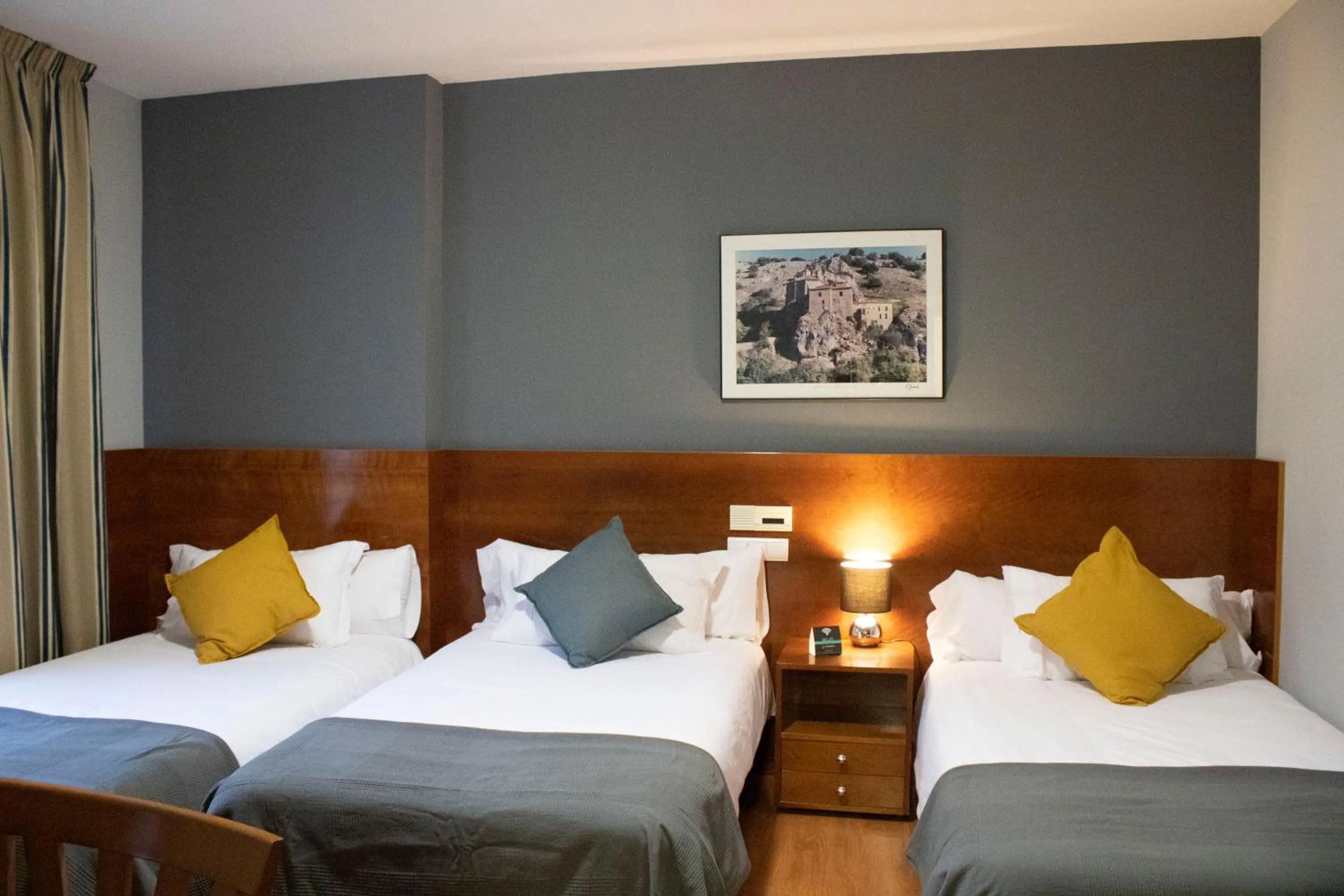 Bedroom, Bed in Hotel Alda Ciudad de Soria