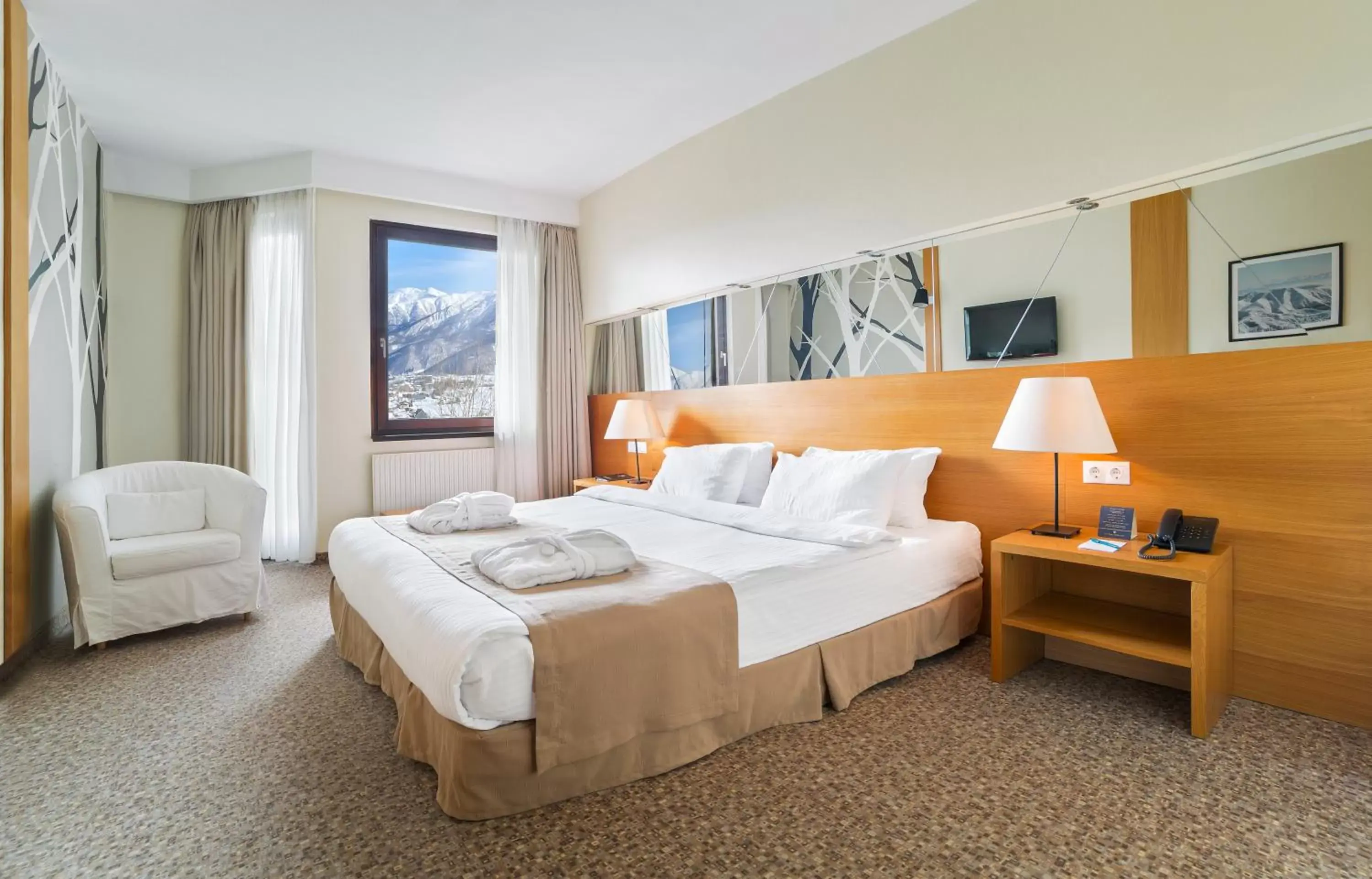 Standard Double Room in Marco Polo Hotel Gudauri Standard Double Room in Marco Polo Hotel Gudauri