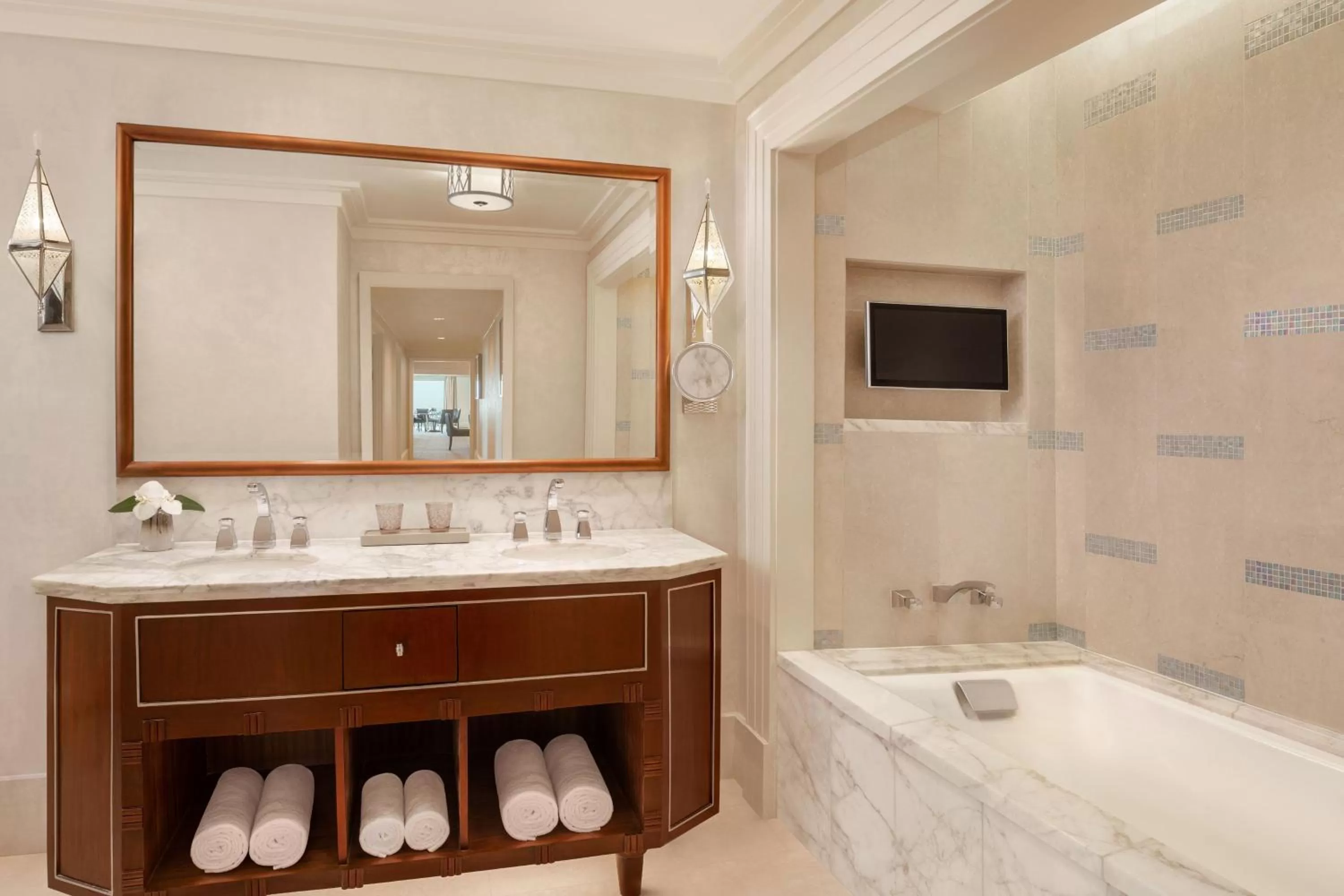 Bathroom in The St. Regis Cairo