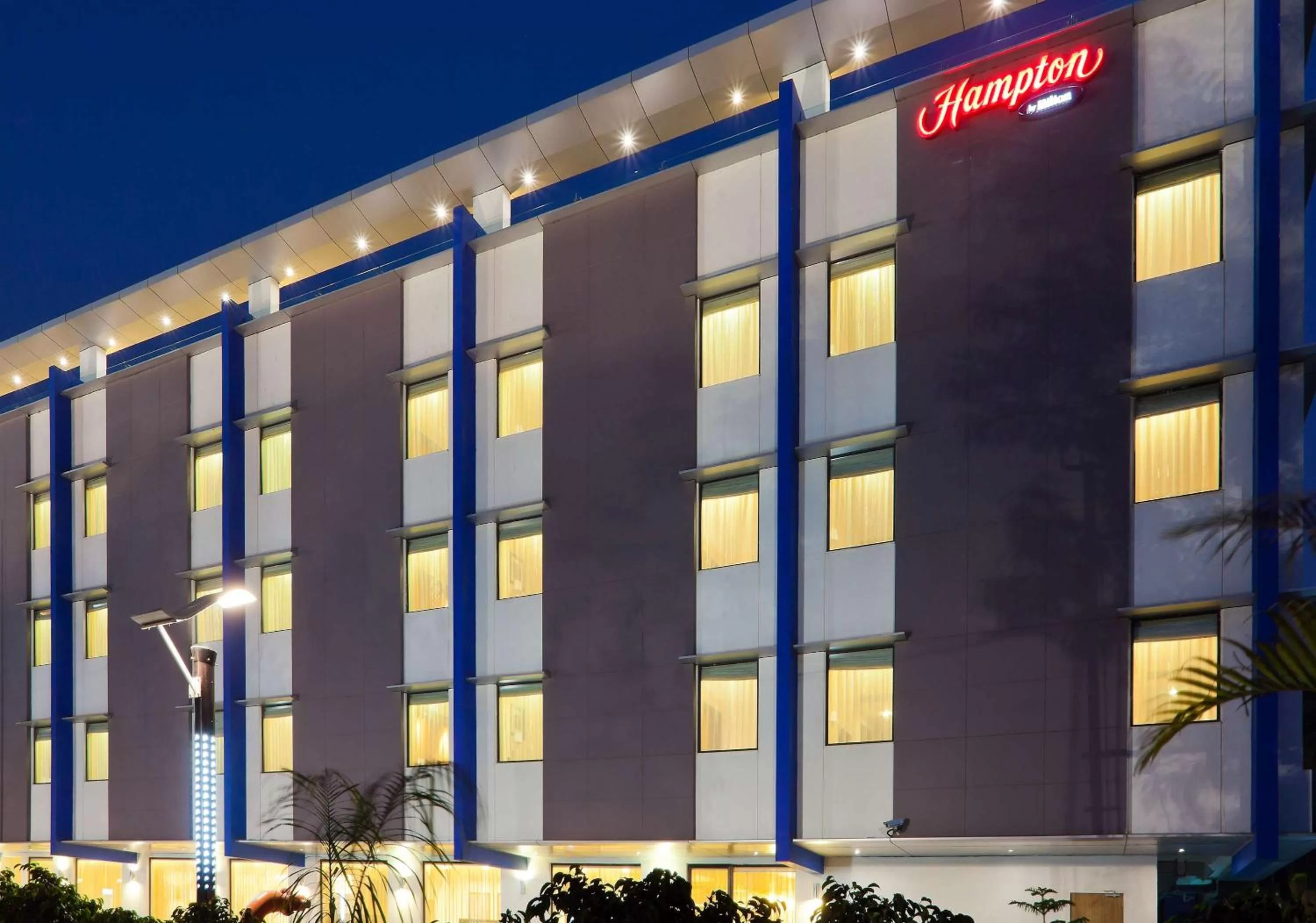 Property building in Hampton by Hilton Vadodara-Alkapuri