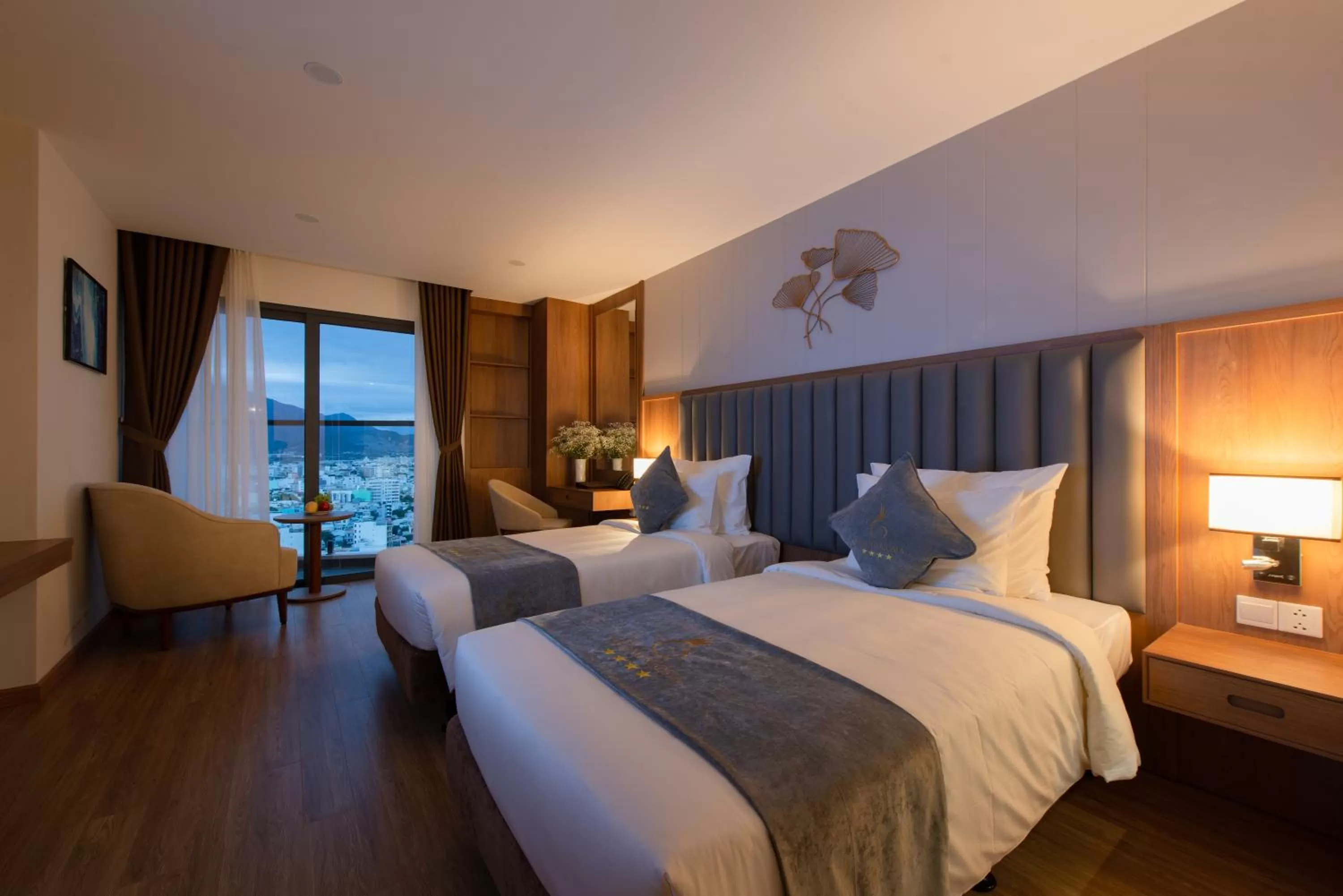 Photo of the whole room, Bed in Grand Gosia Hotel