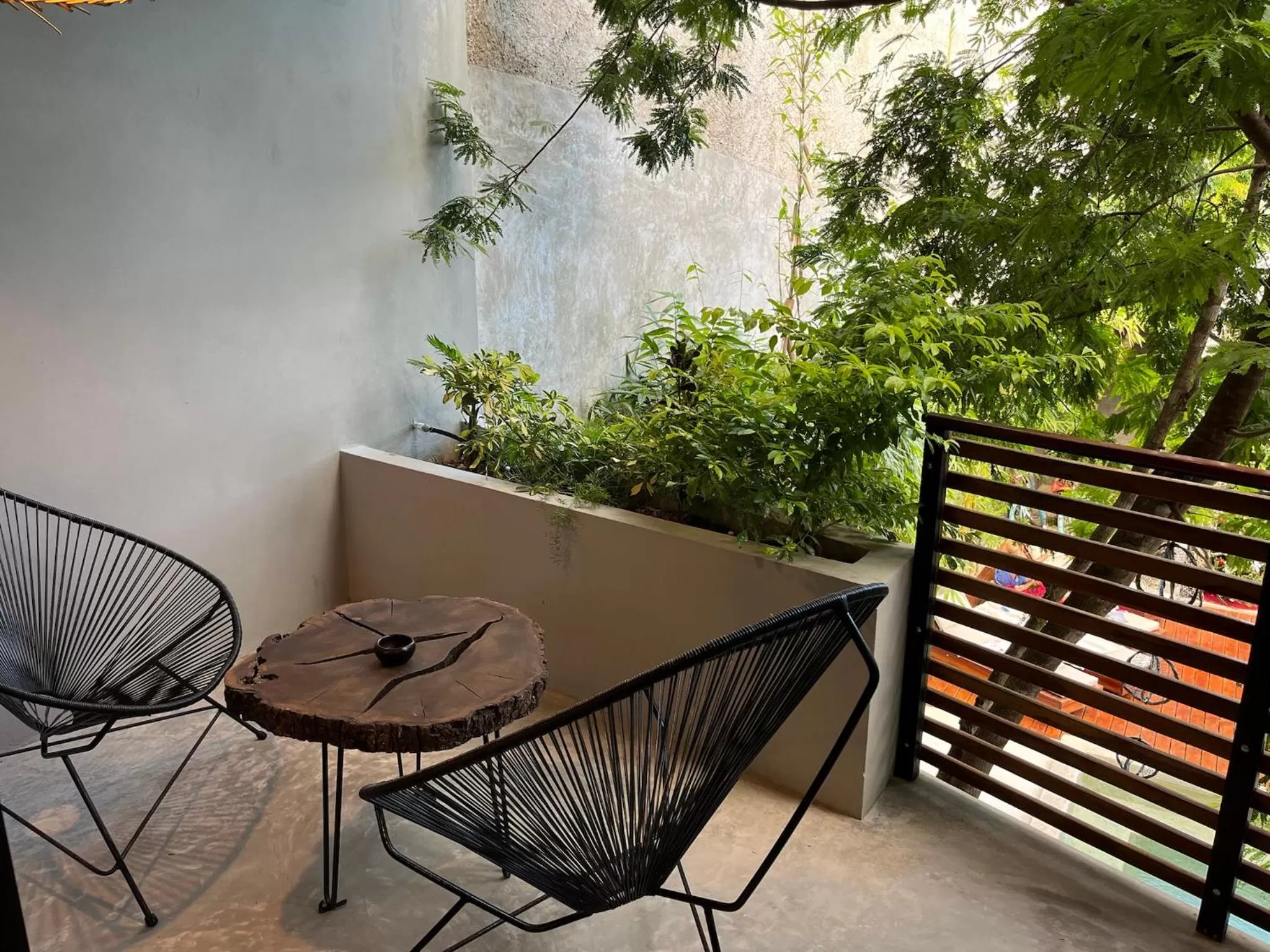 Balcony/Terrace in Little Gem Hotel Tulum La Veleta