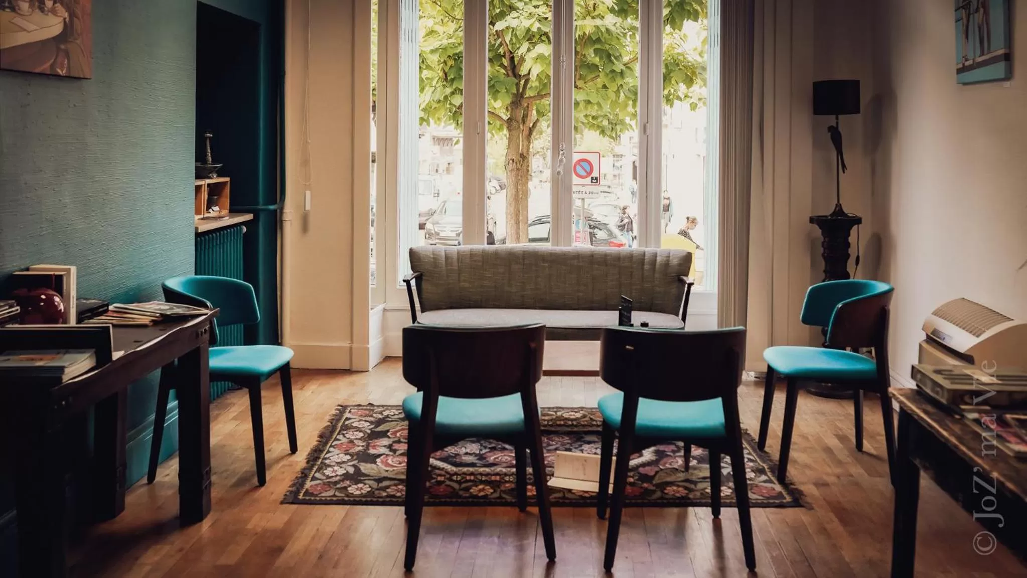 Living room in Grand Hotel De La Poste - Lyon Sud - Vienne
