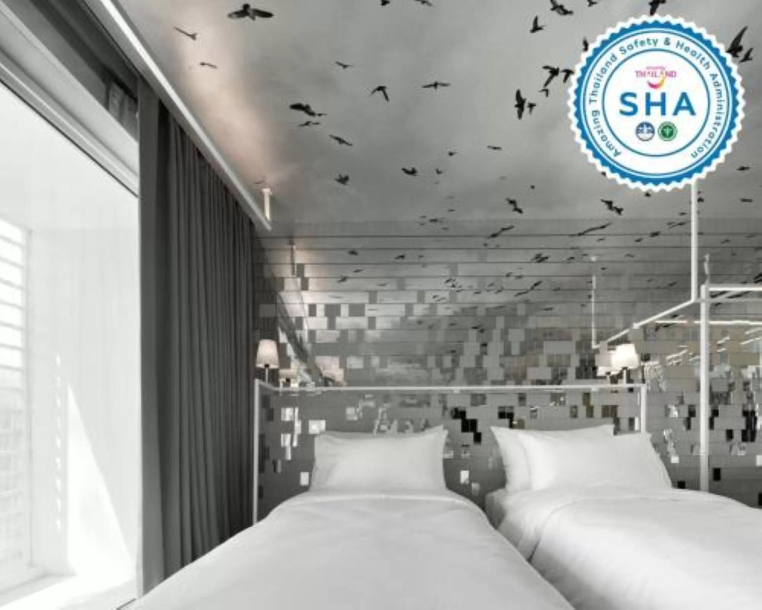 Bed in Little Shelter Hotel Chiangmai