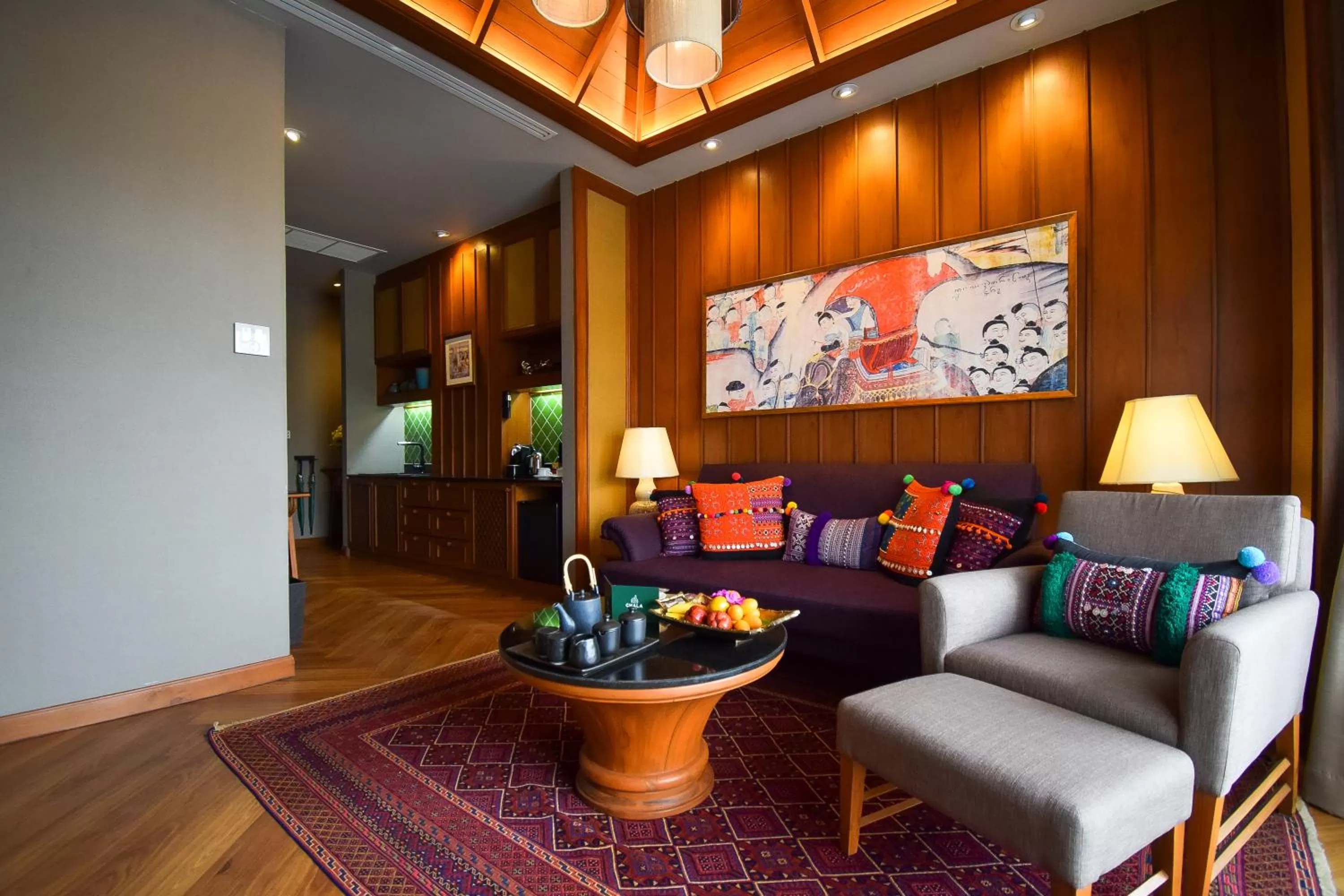 Living room in Chala Number6