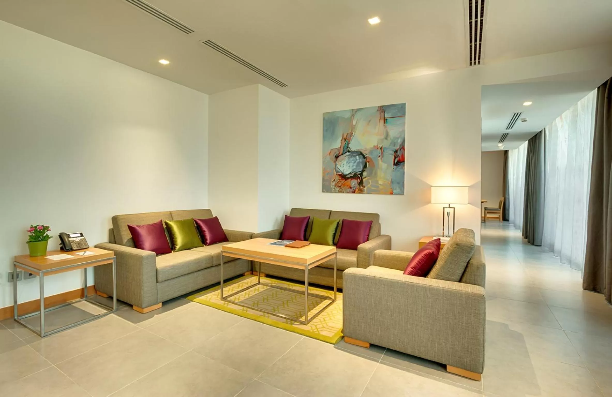 Living room in Spectrums Al Salamah Jeddah