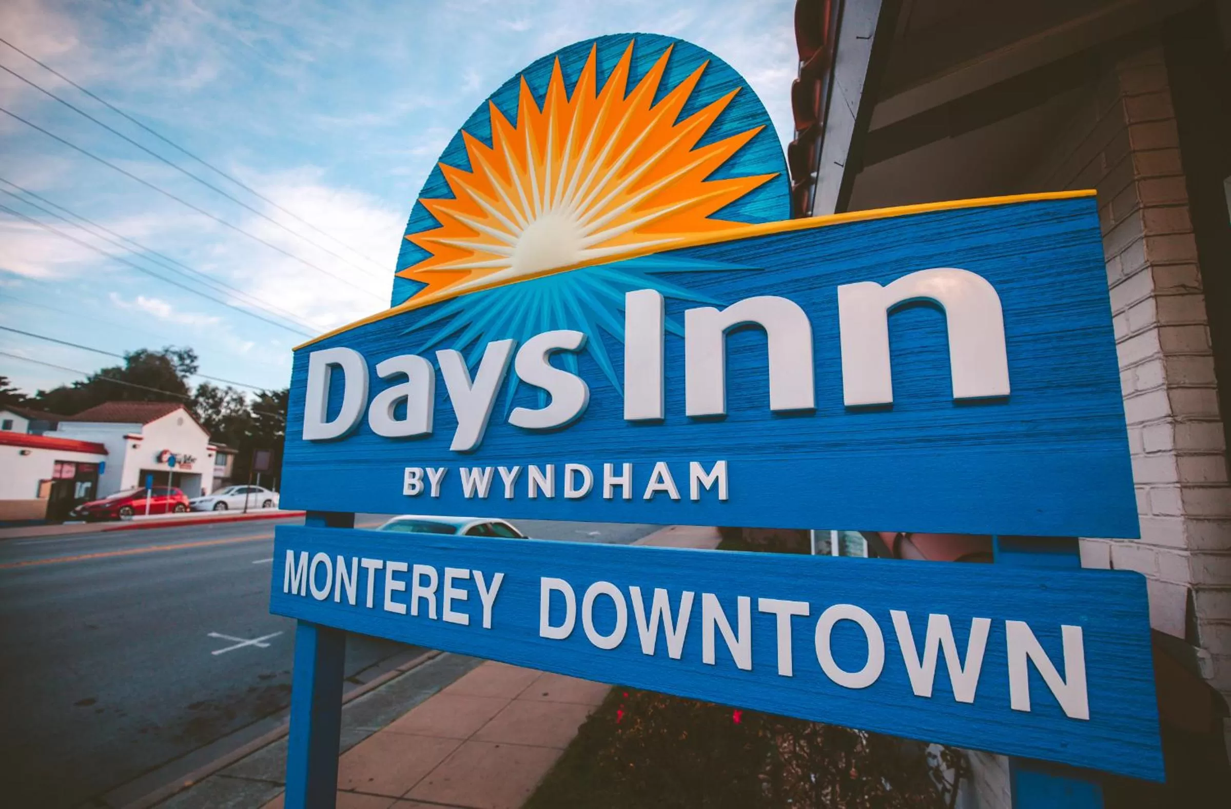 Property logo or sign in Days Inn by Wyndham Monterey Downtown
