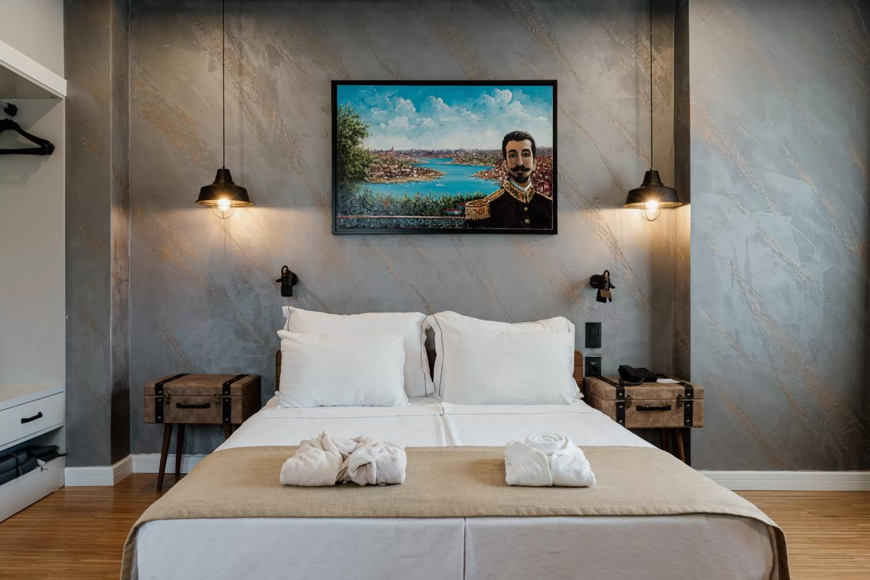 Bedroom, Bed in Hotel Poem