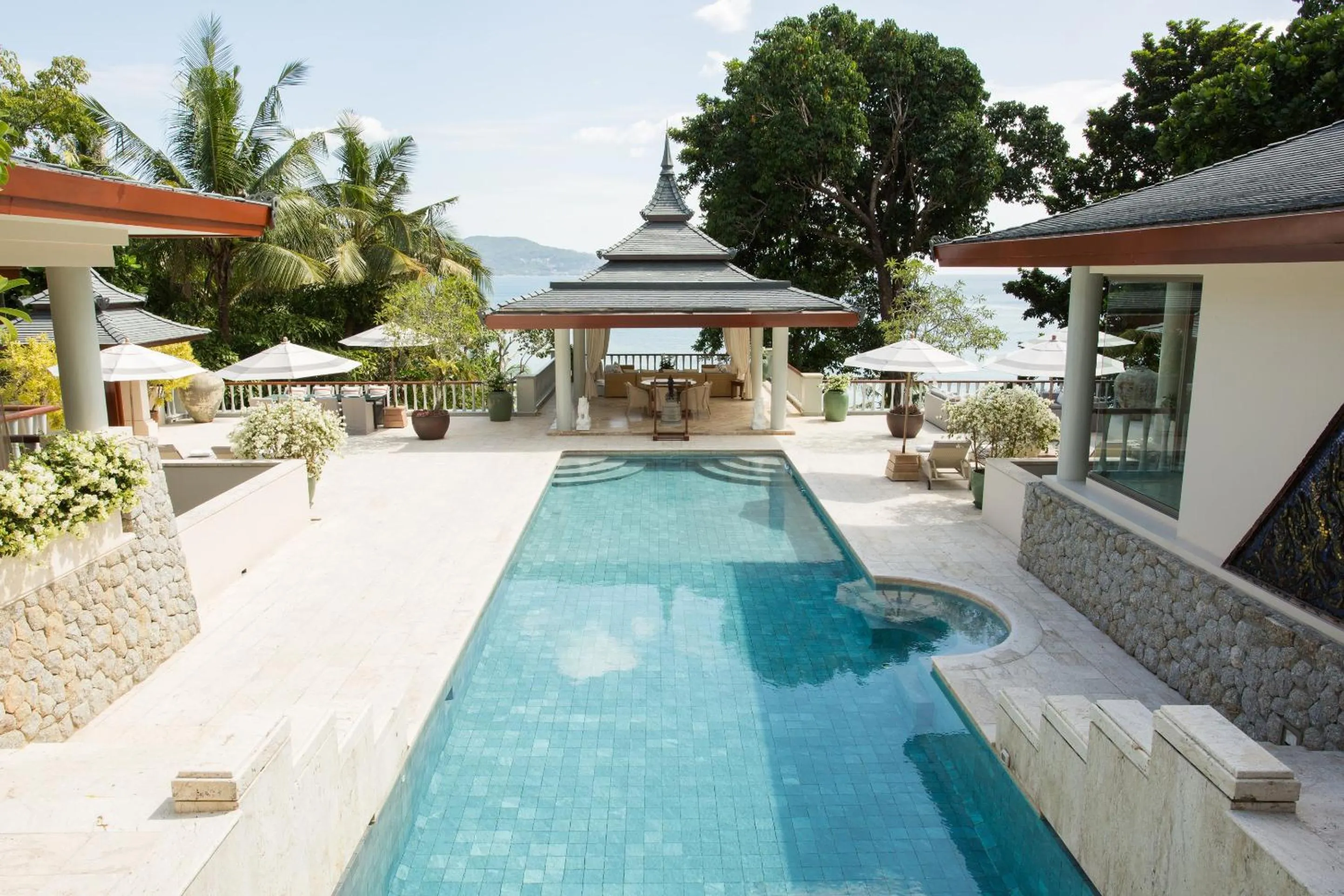 Swimming pool in Trisara Villas & Residences Phuket