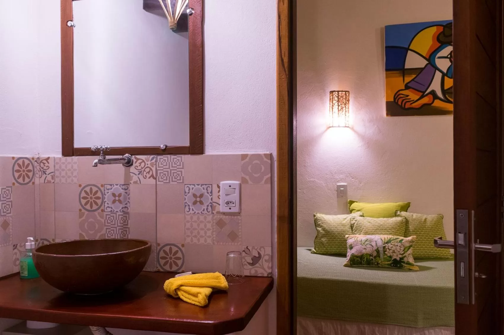 Bathroom in Pousada Casa Do Cocotier