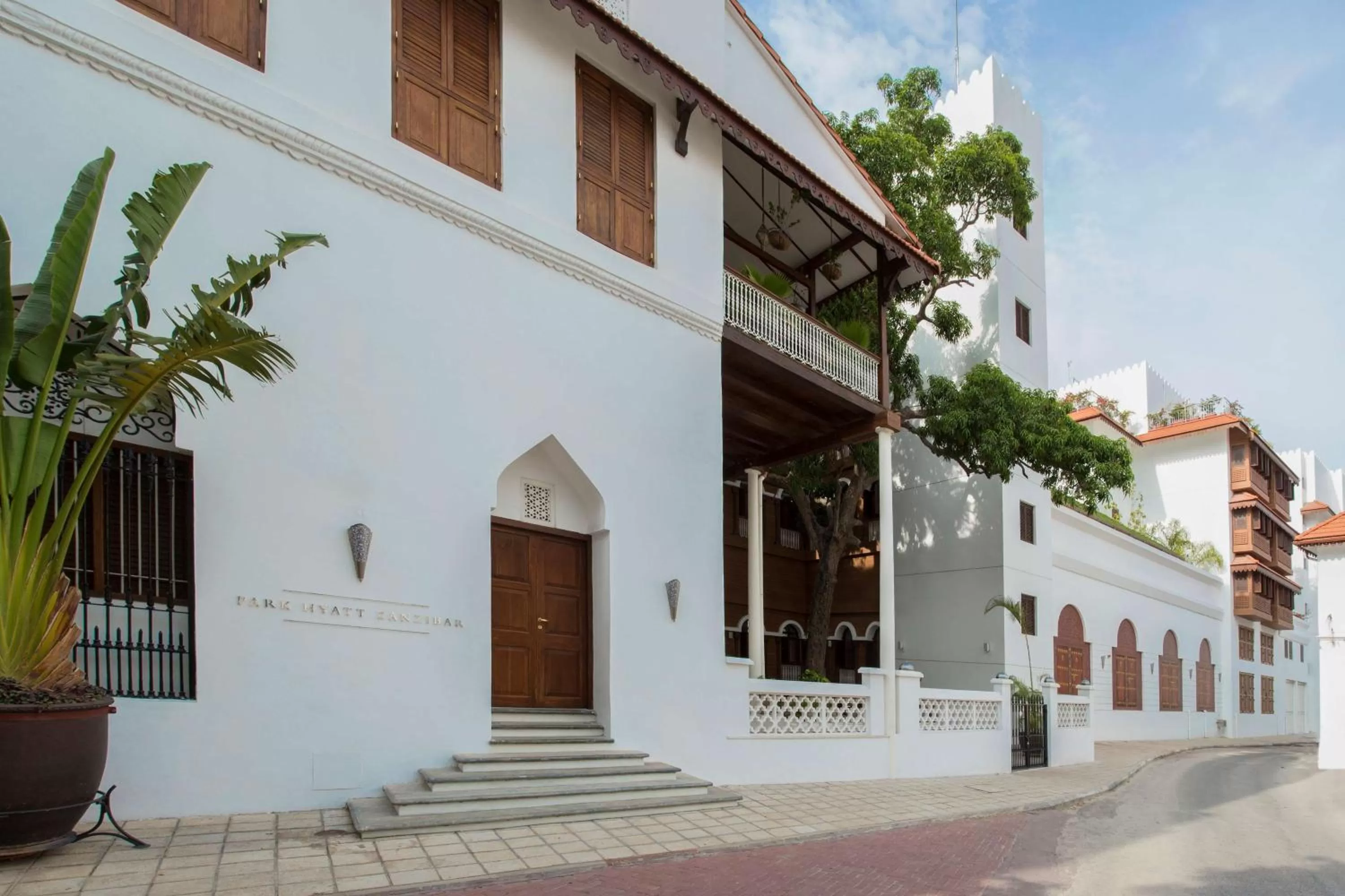 Property building in Park Hyatt Zanzibar
