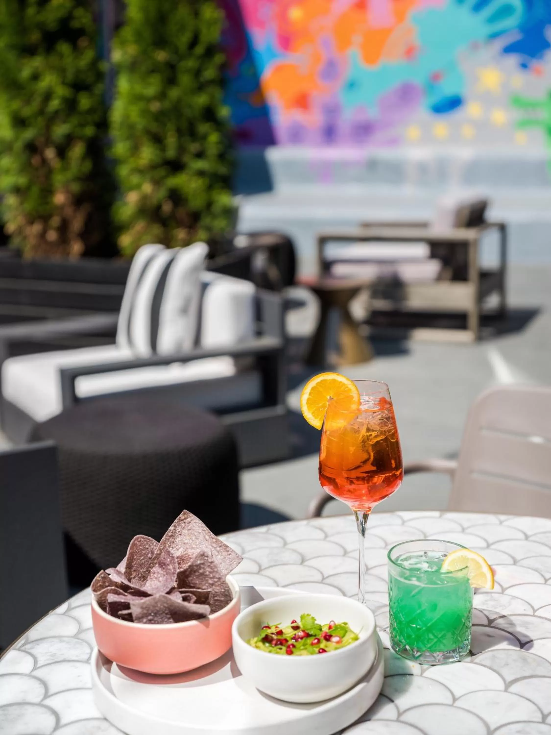 Garden in Cachet Boutique Hotel NYC