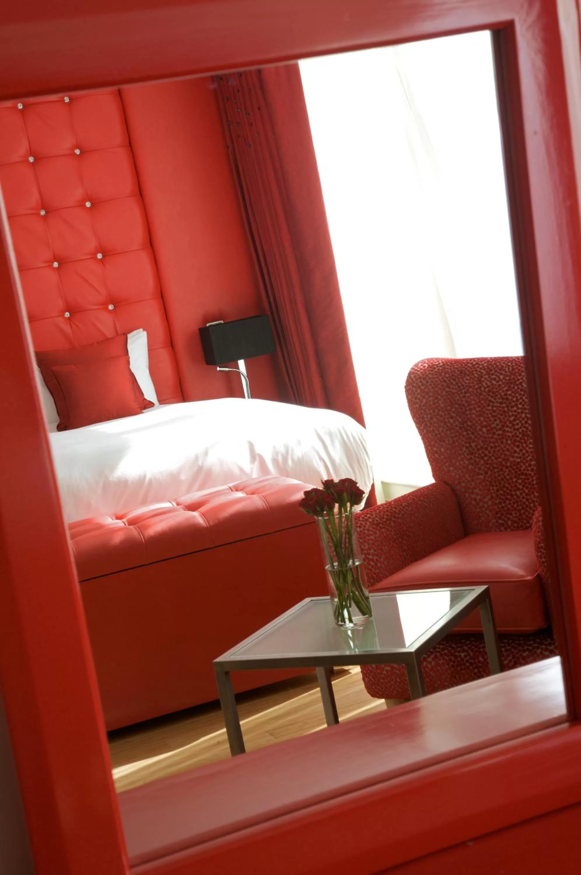 Bedroom, Bed in Bermondsey Square Hotel - A Bespoke Hotel