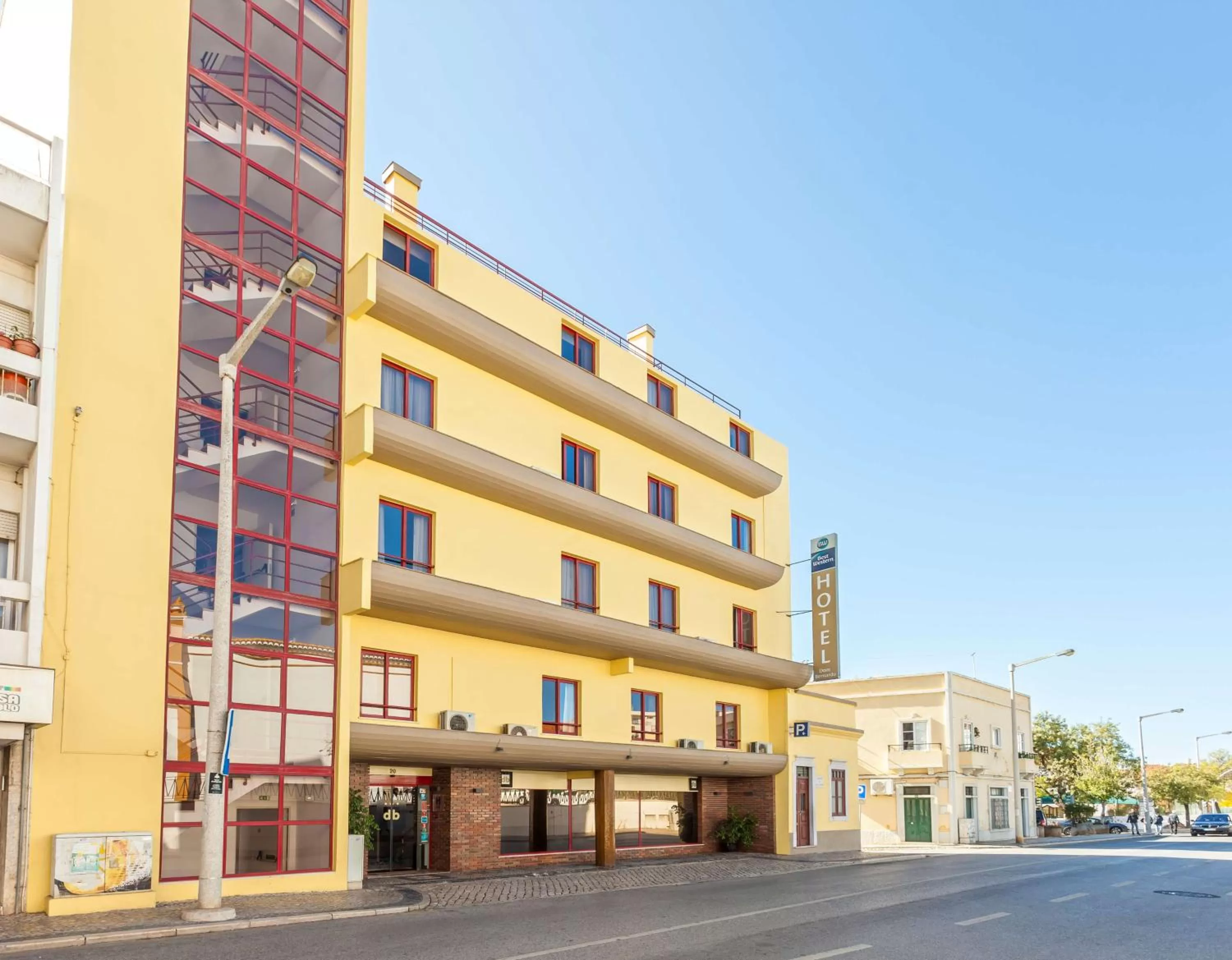 Property building in Best Western Hotel Dom Bernardo