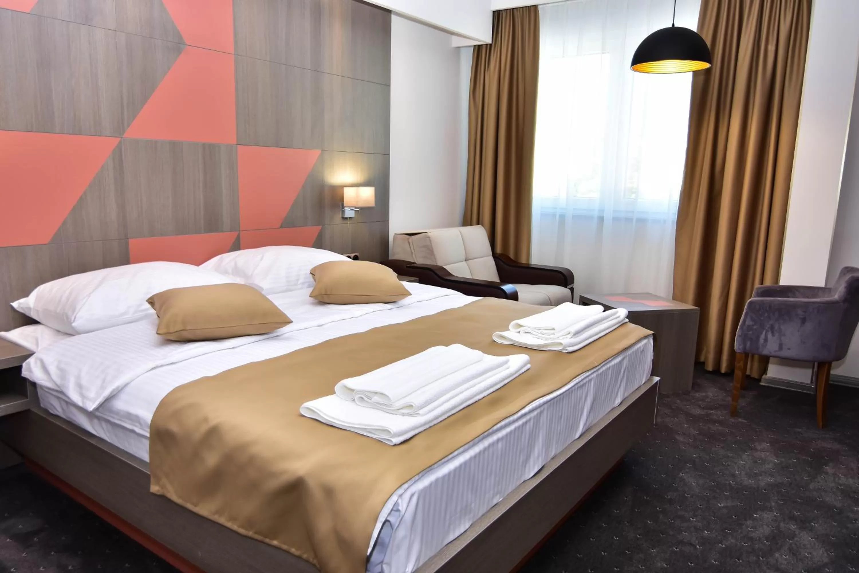 Bedroom, Bed in Hotel Ključ