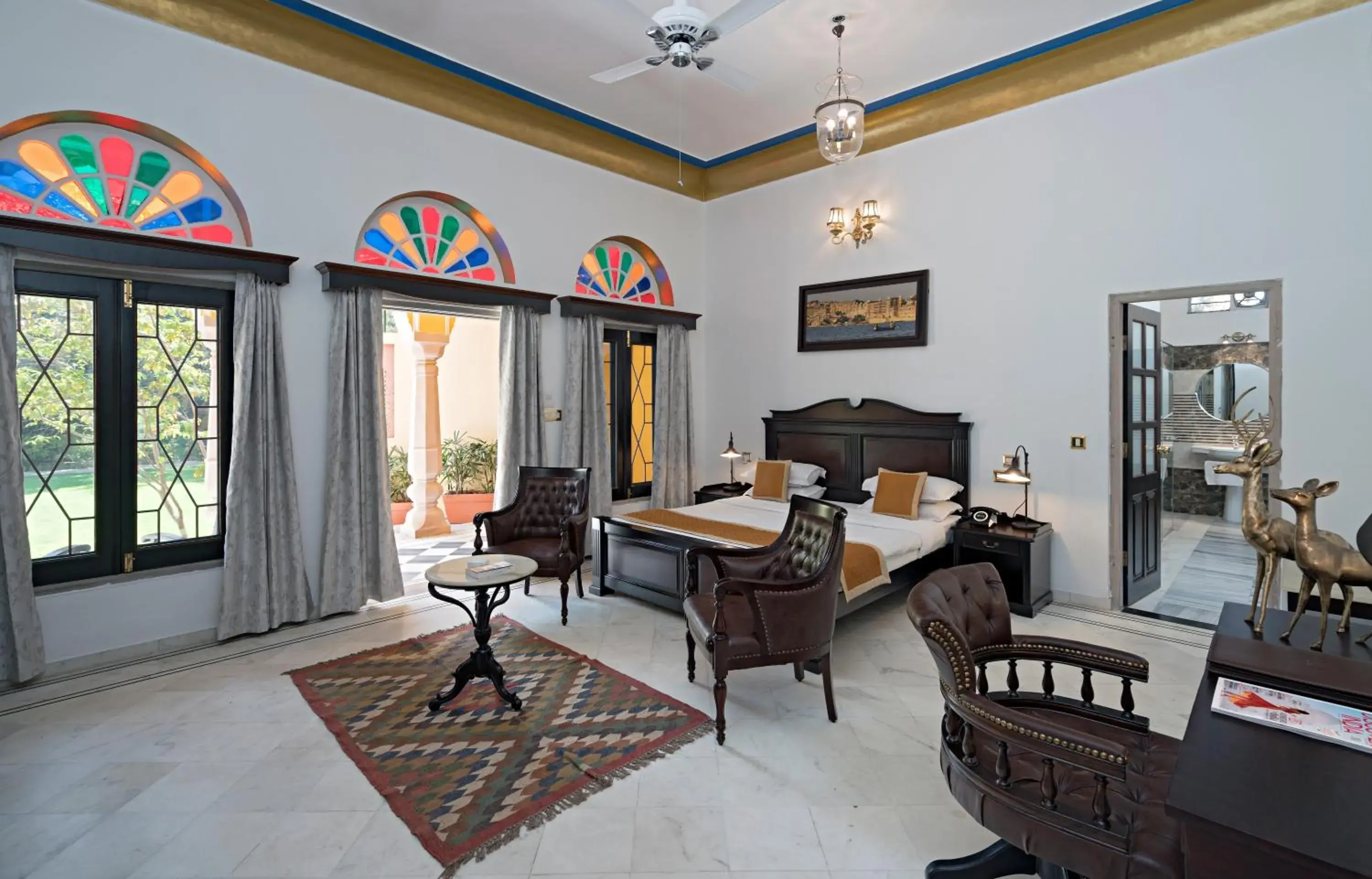 Deluxe Double Room in Hotel Narain Niwas Palace Deluxe Double Room in Hotel Narain Niwas Palace
