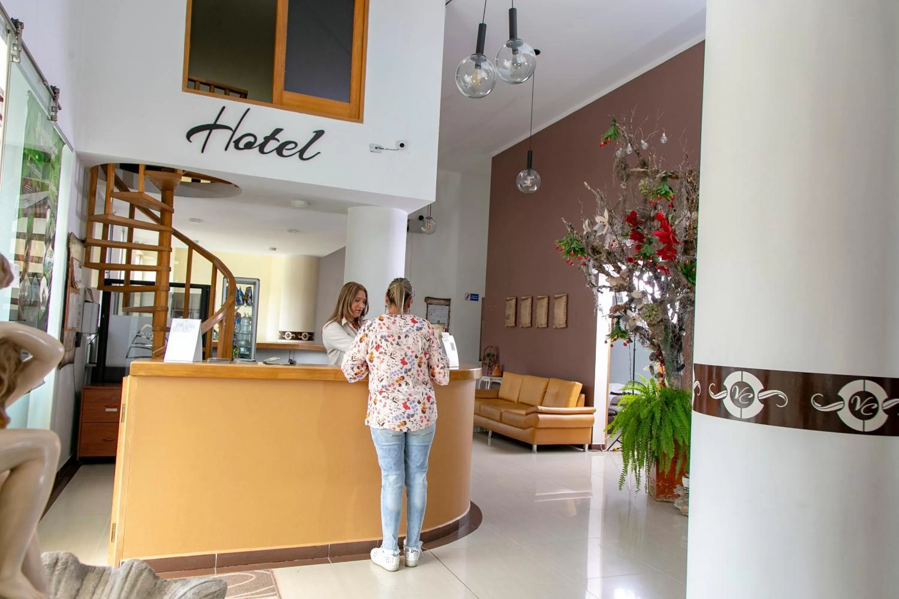Lobby or reception in Hotel Villa Colonia