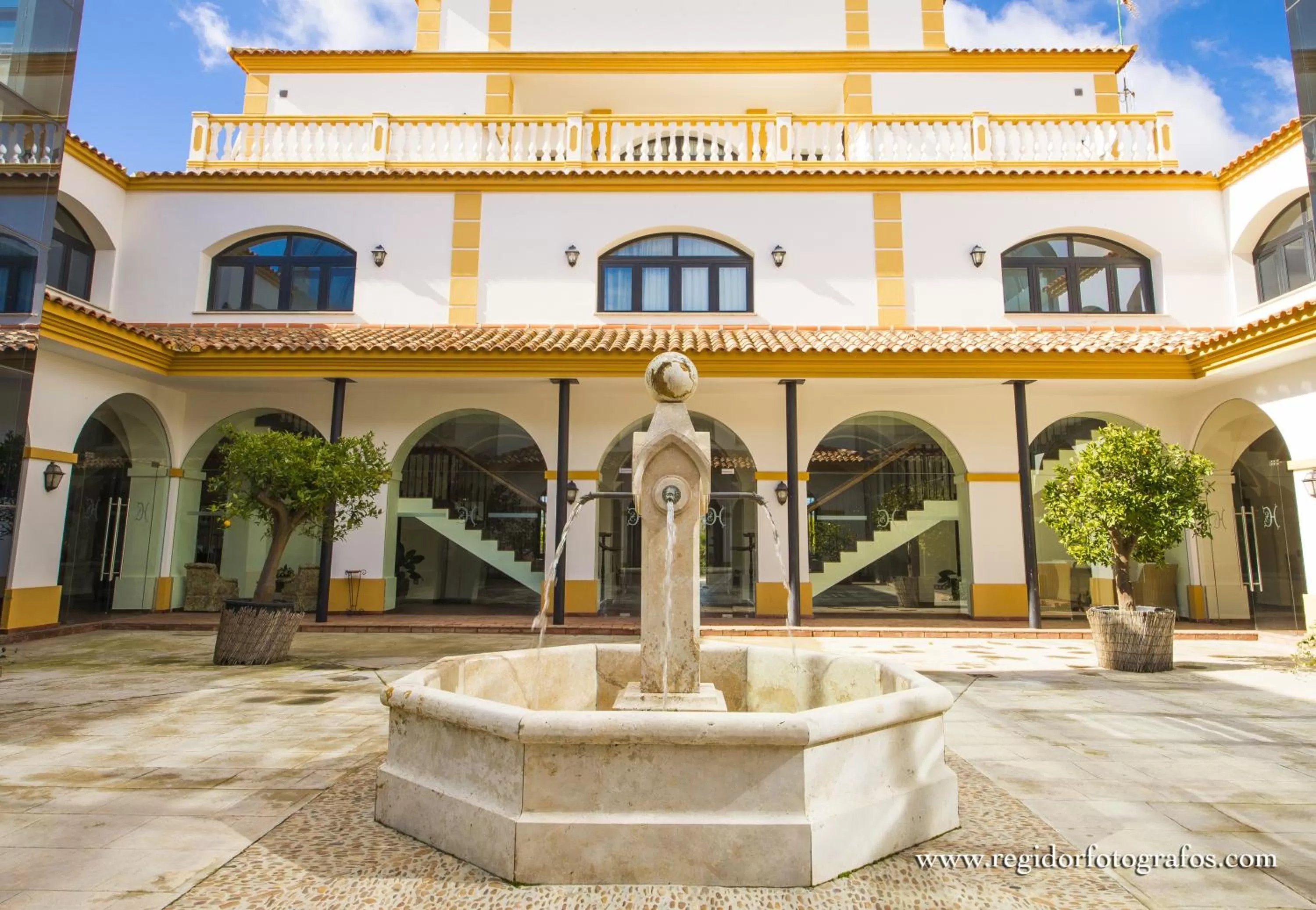 Property building in Hospedium Hotel Cortijo Santa Cruz