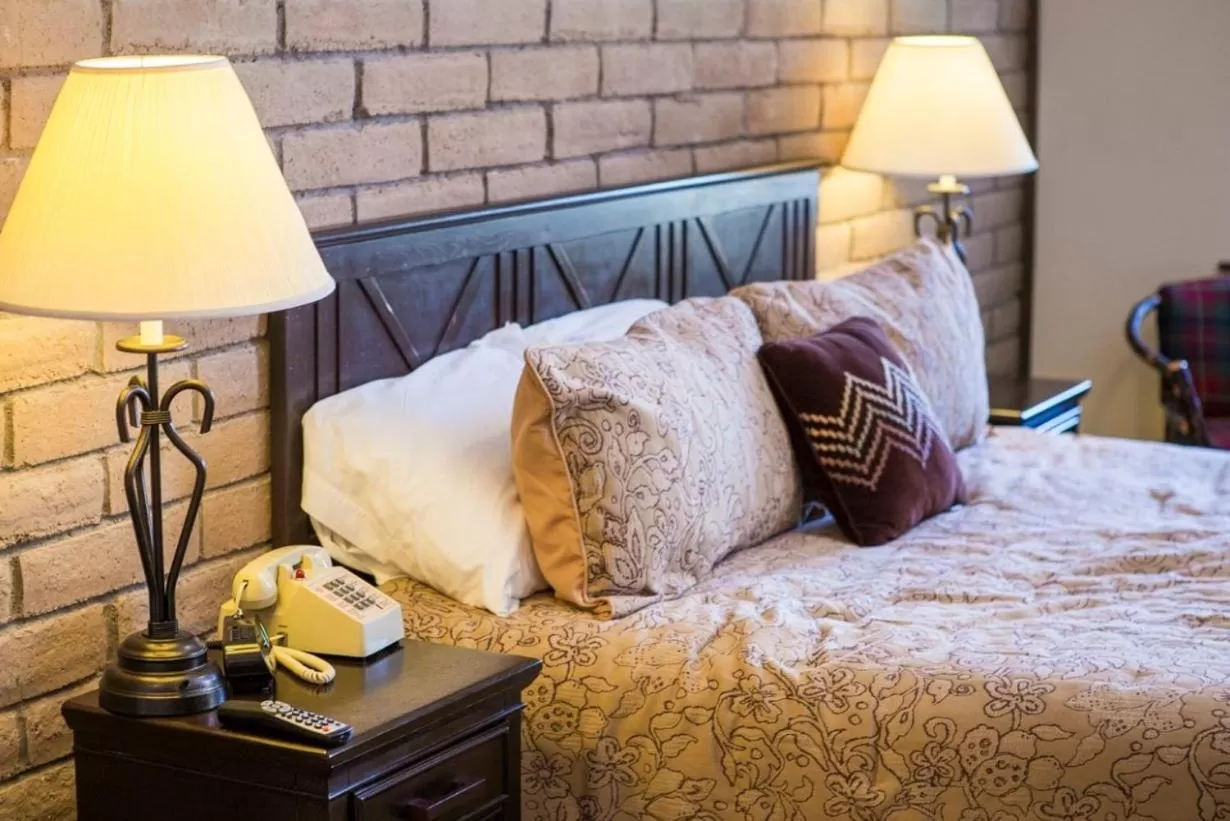 Bed in The Stagecoach Inn