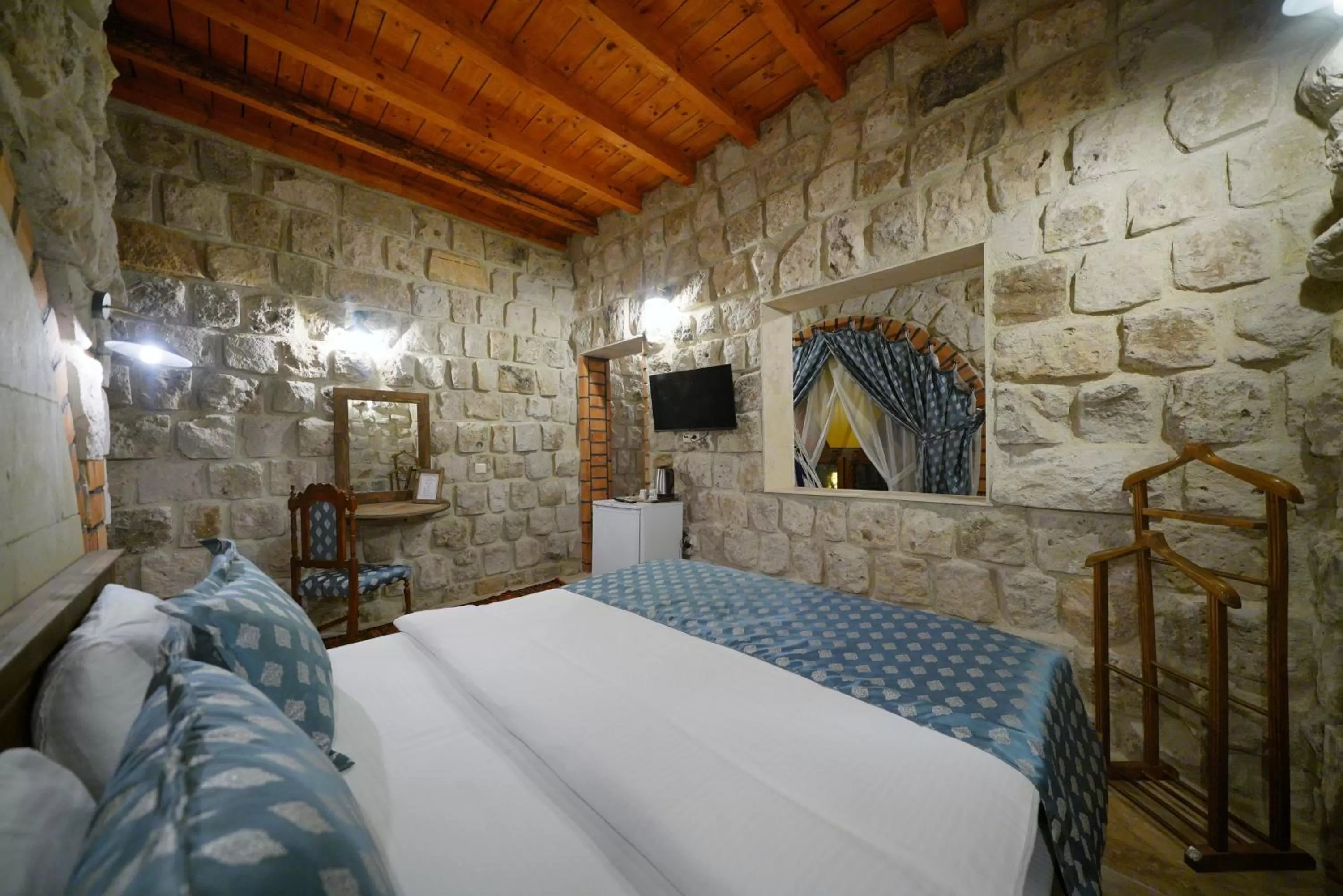 Bedroom, Bed in Cappadocia Nar Cave House & Swimming Pool