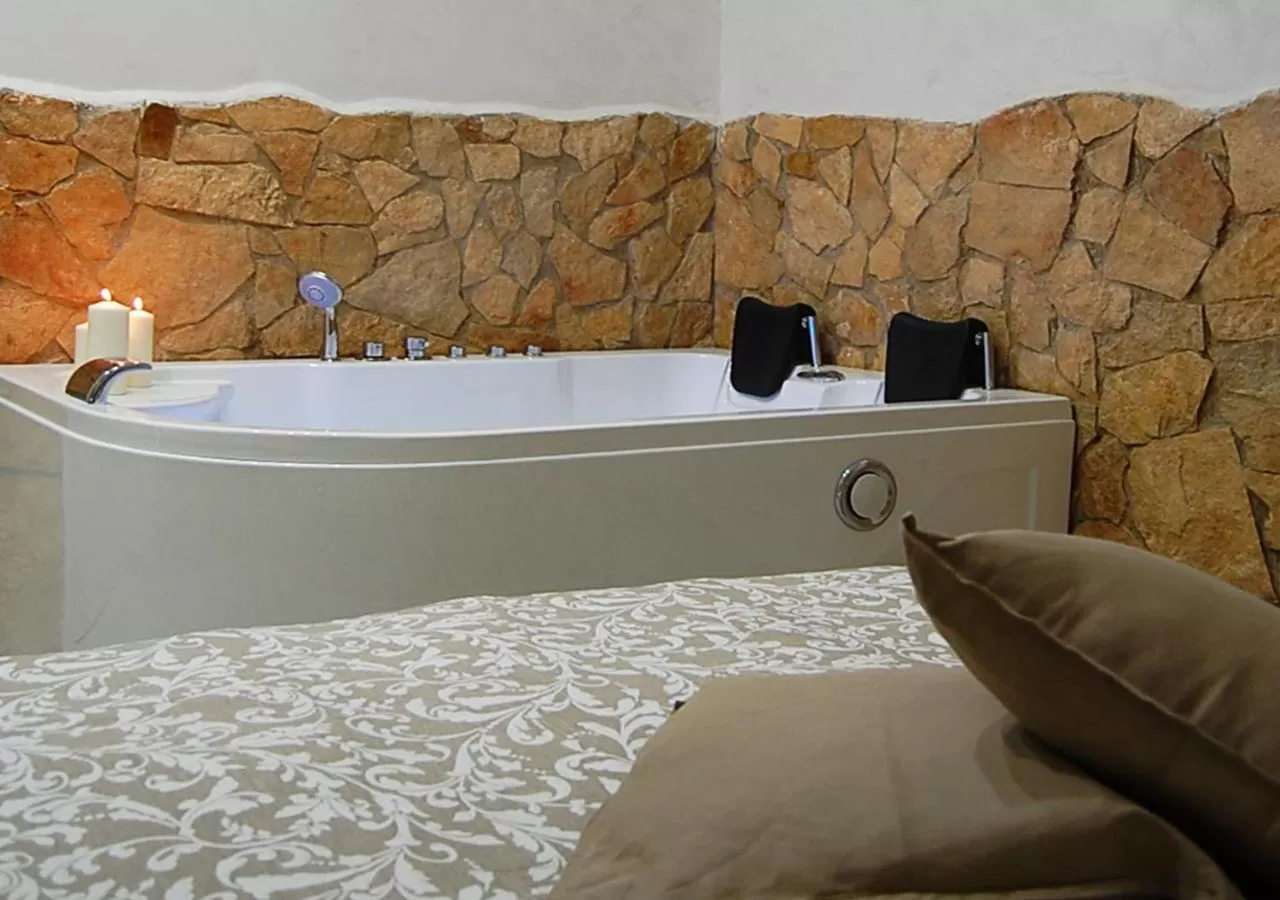 Hot Tub in B&b Vittorio Emanuele II