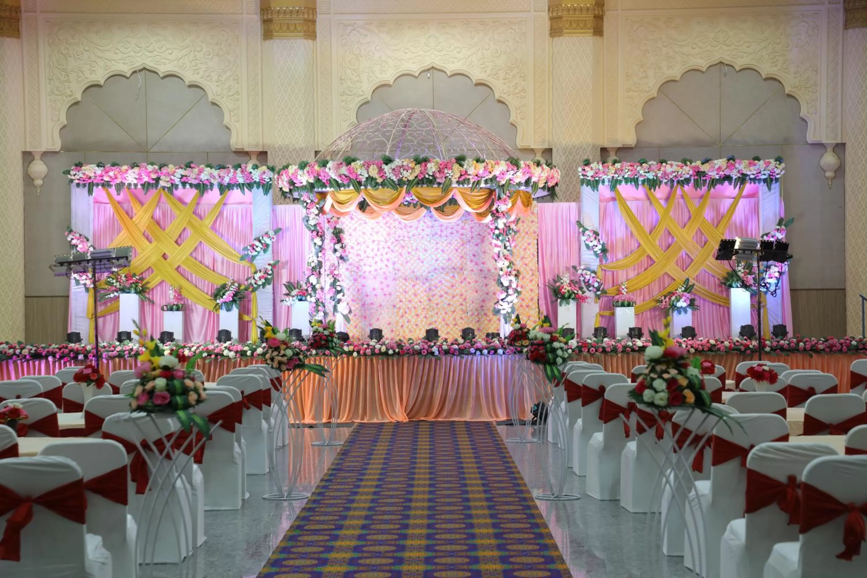 wedding in Gadiraju Palace Convention Centre & Hotel