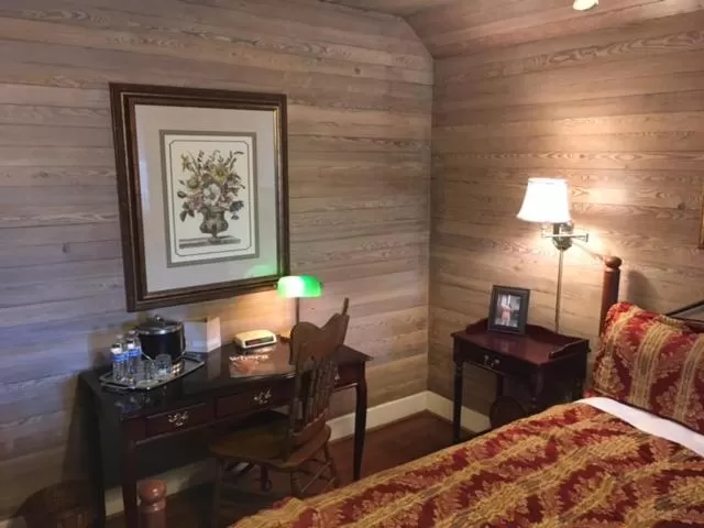 Photo of the whole room, Bed in 1896 O'Malley House