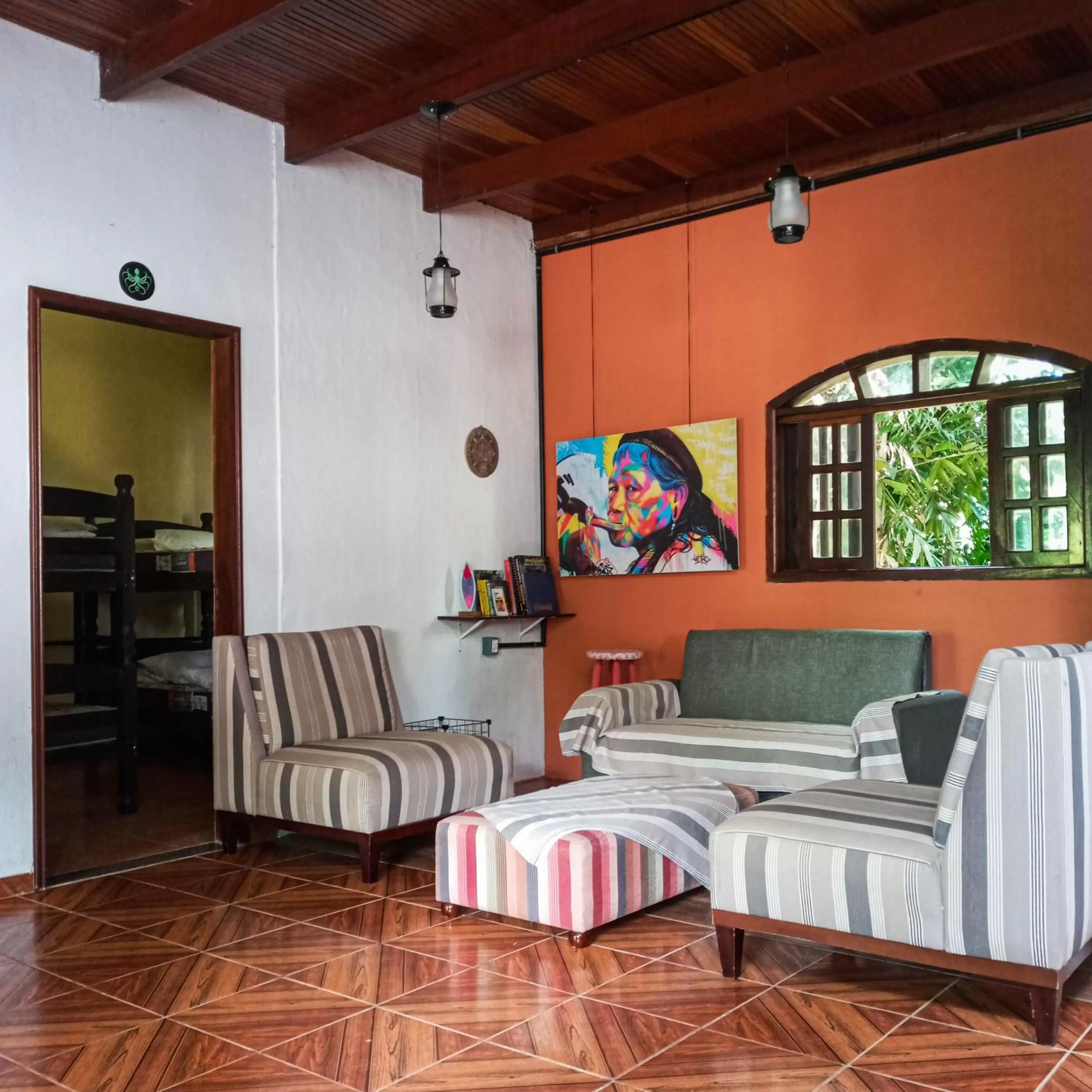 Seating Area in Pousada e Hostel Marthi