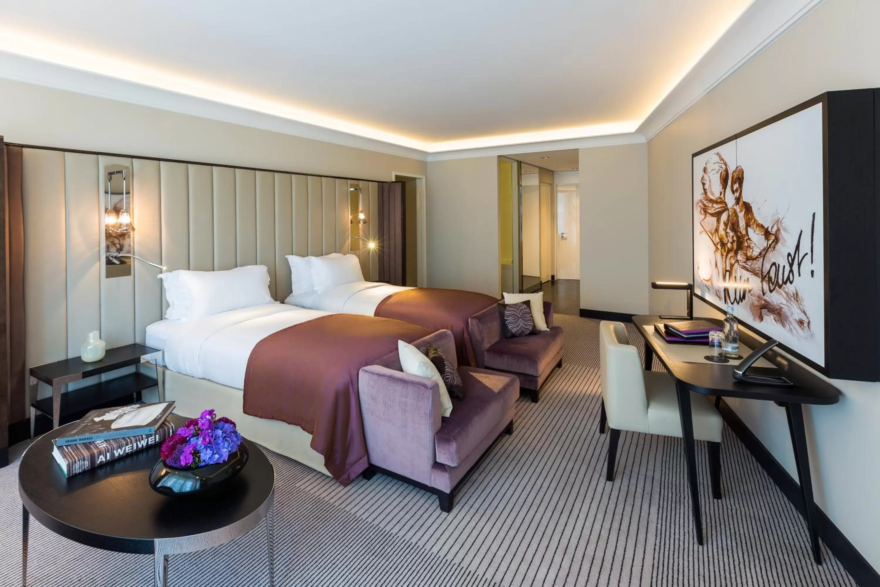 Photo of the whole room, Bed in Sofitel Frankfurt Opera