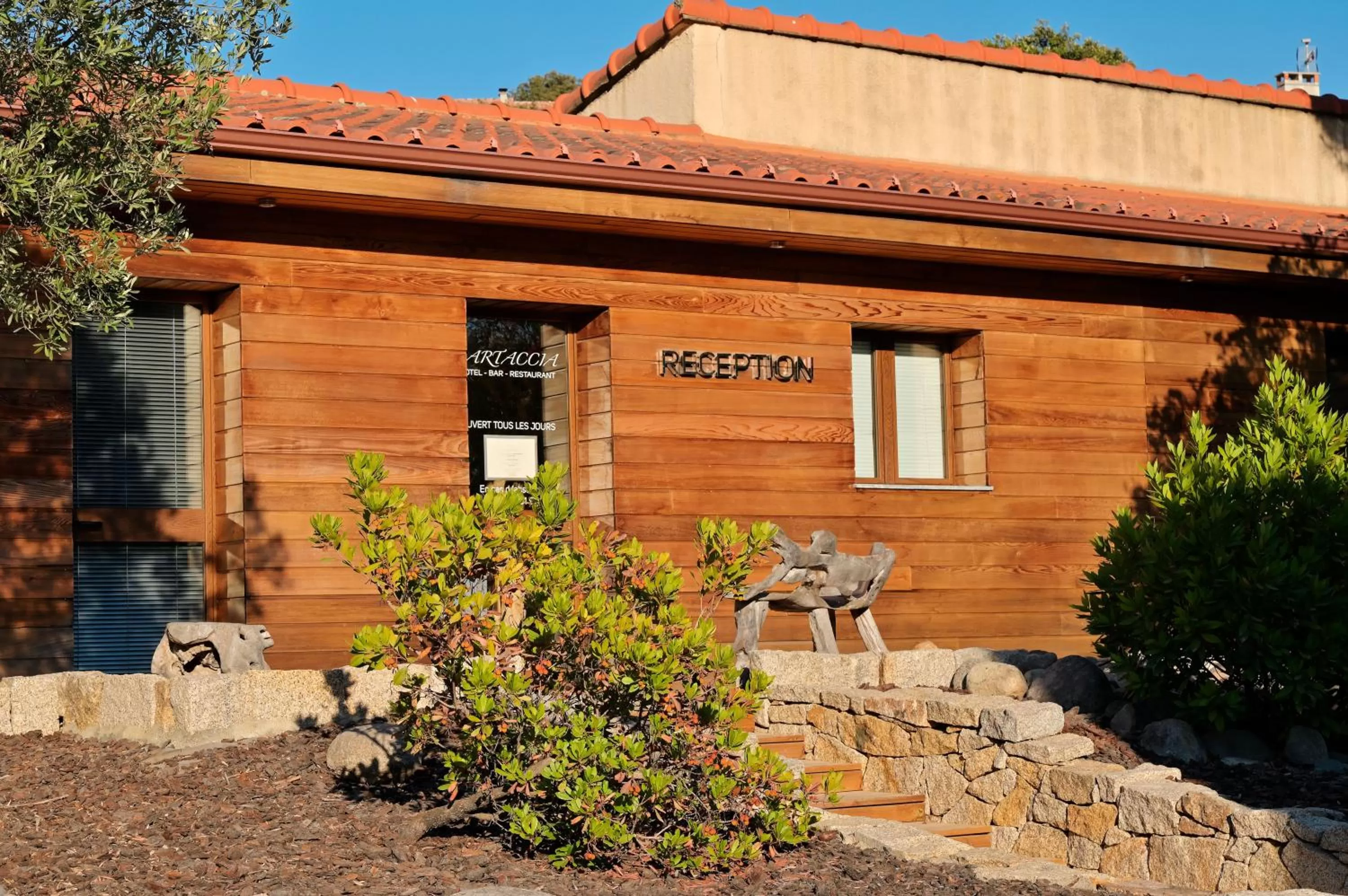 Lobby or reception in Hotel Bartaccia