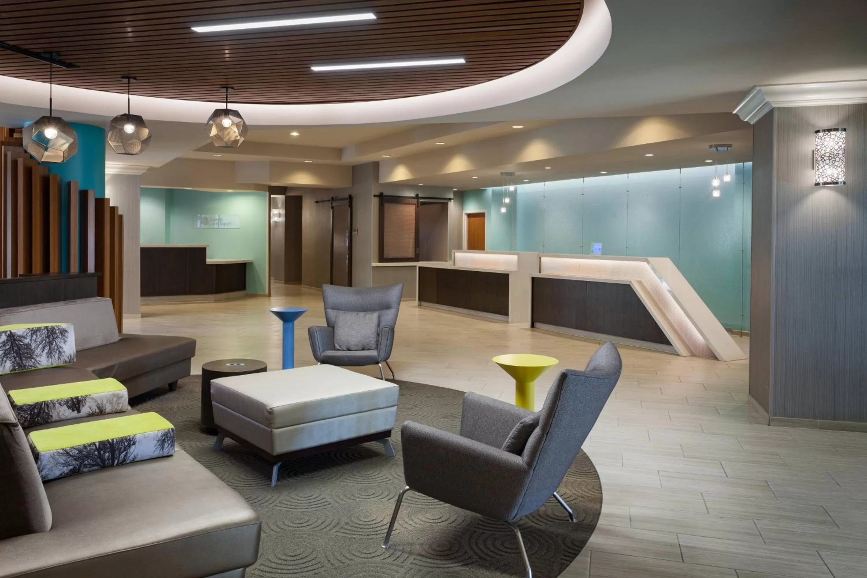 Lobby or reception in SpringHill Suites by Marriott Orlando Lake Buena Vista in Marriott Village