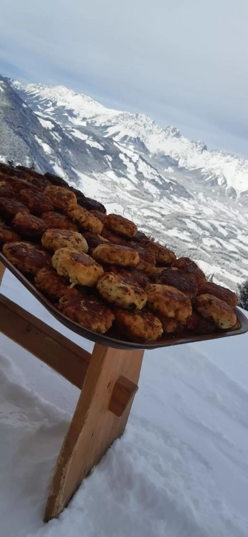 Hocheckhuette On Top of the Kitzbuehel Hahnenkamm Mountain